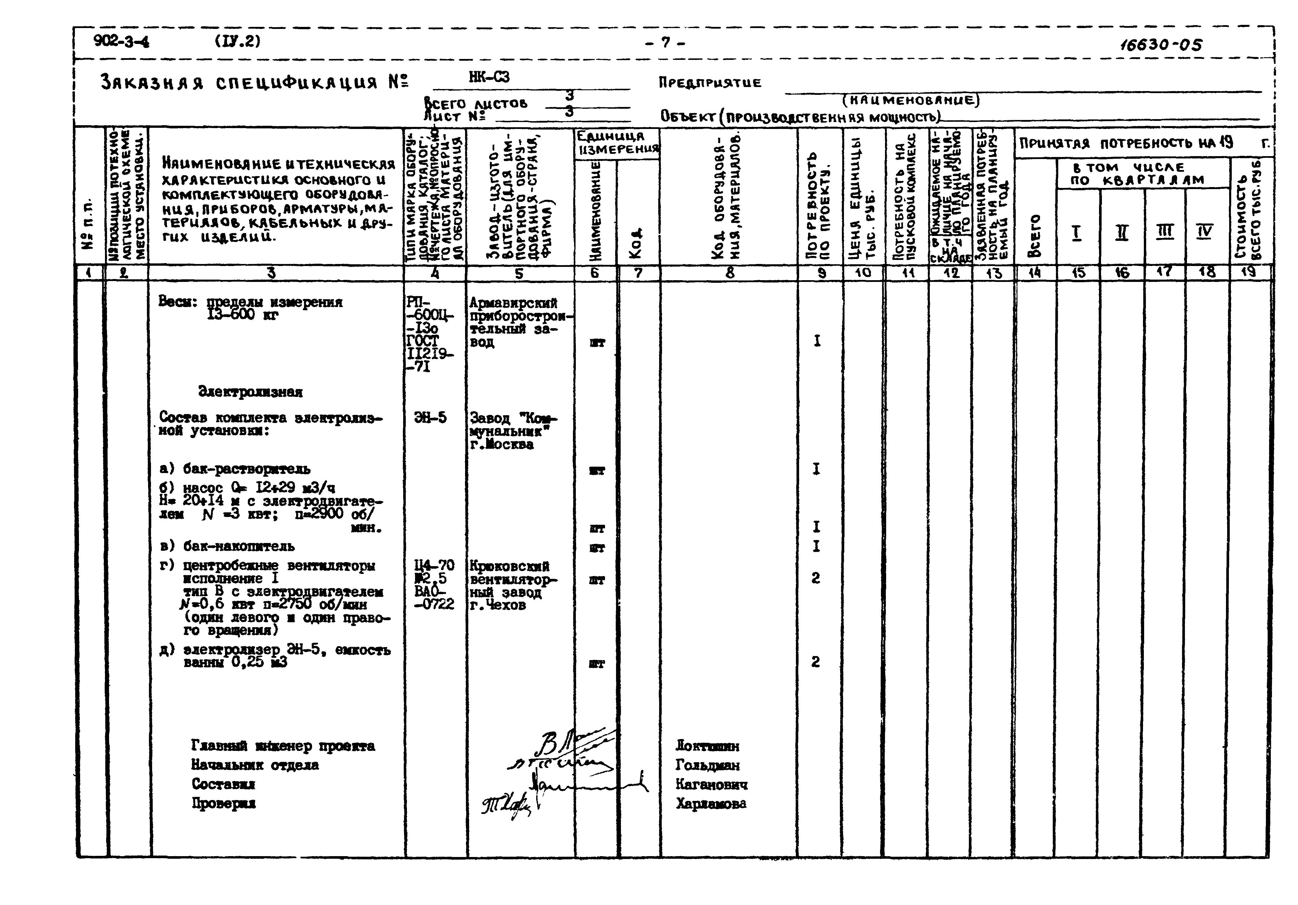 Типовой проект 902-3-4