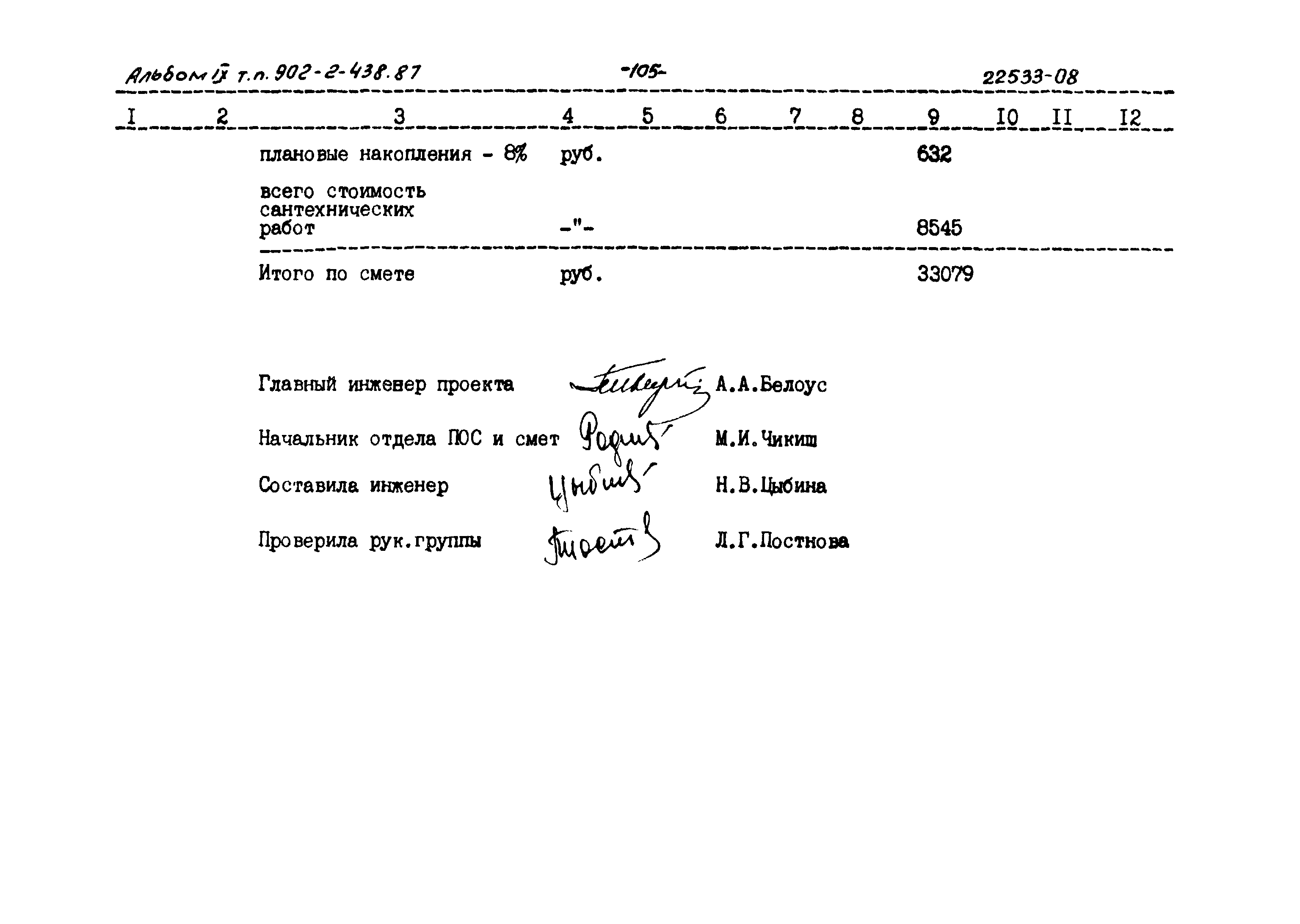 Типовой проект 902-2-438.87