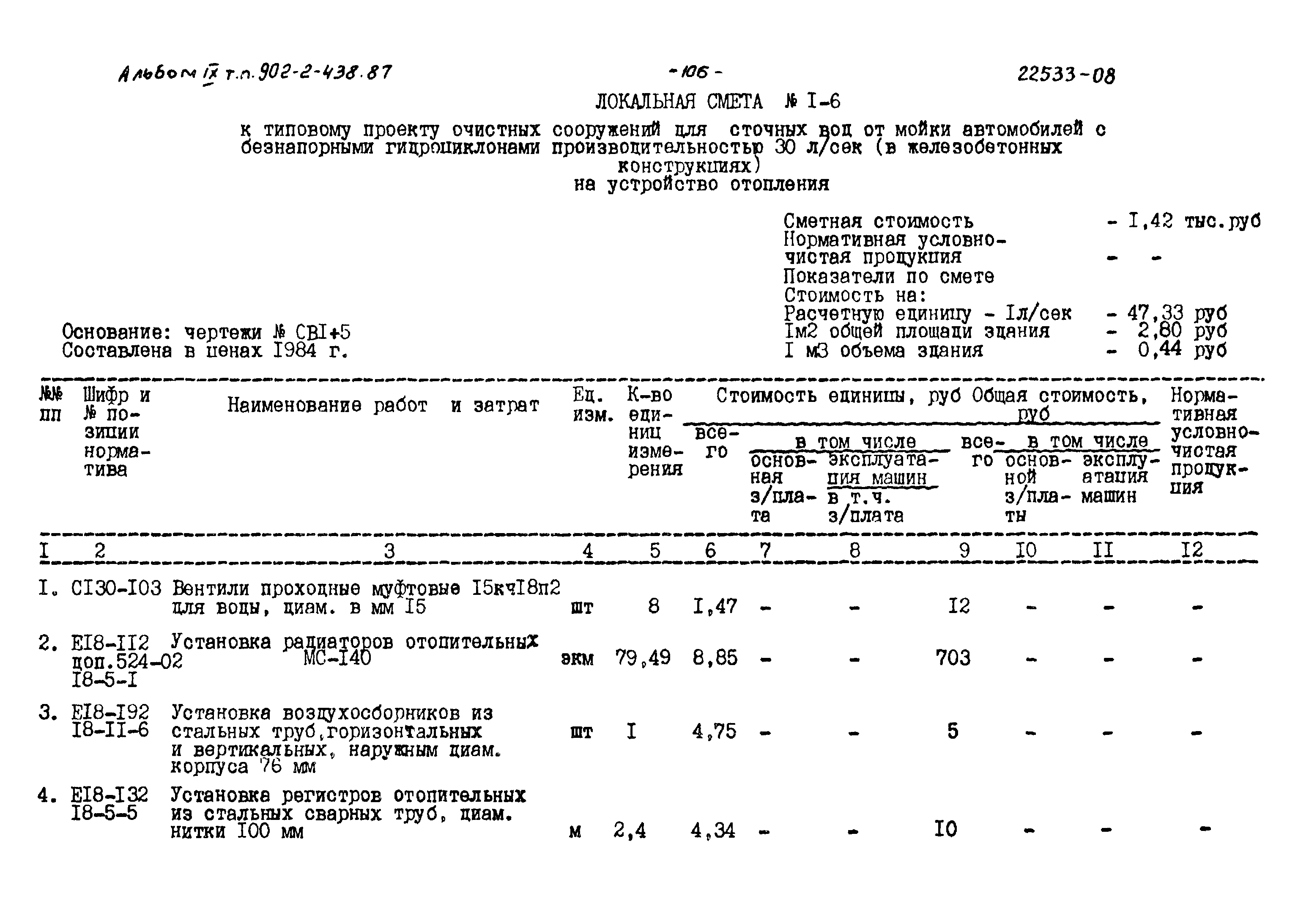 Типовой проект 902-2-438.87