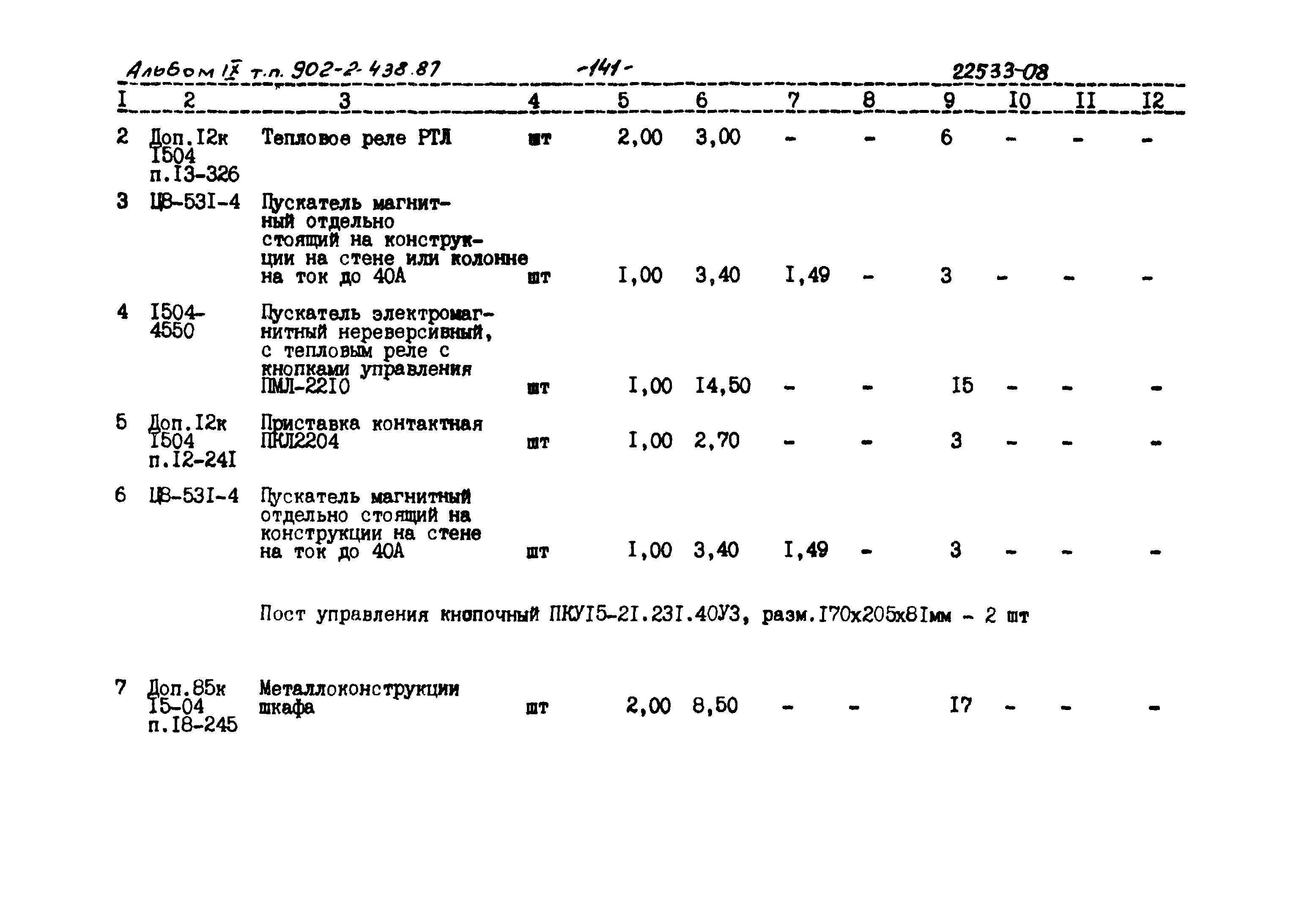 Типовой проект 902-2-438.87