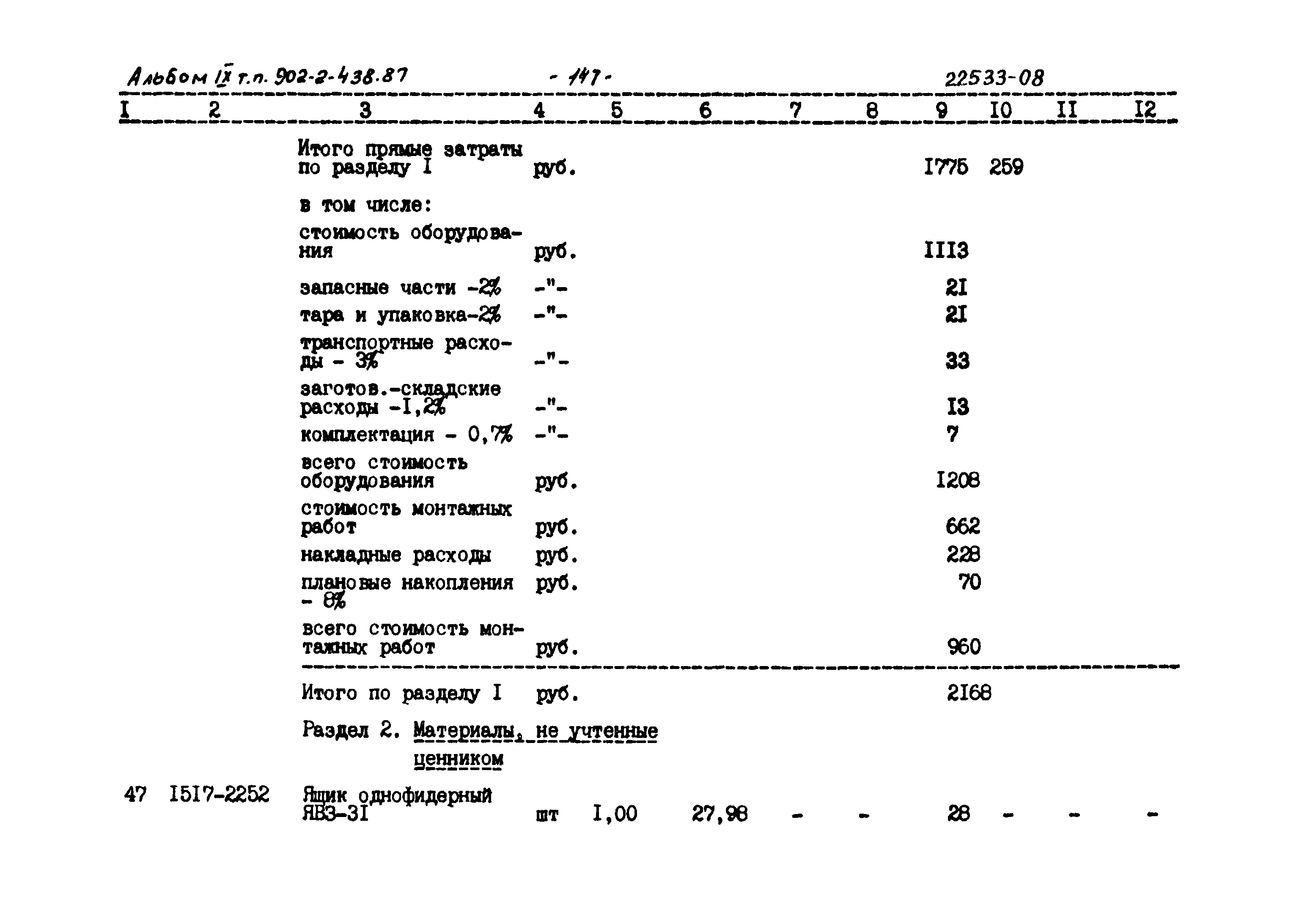 Типовой проект 902-2-438.87