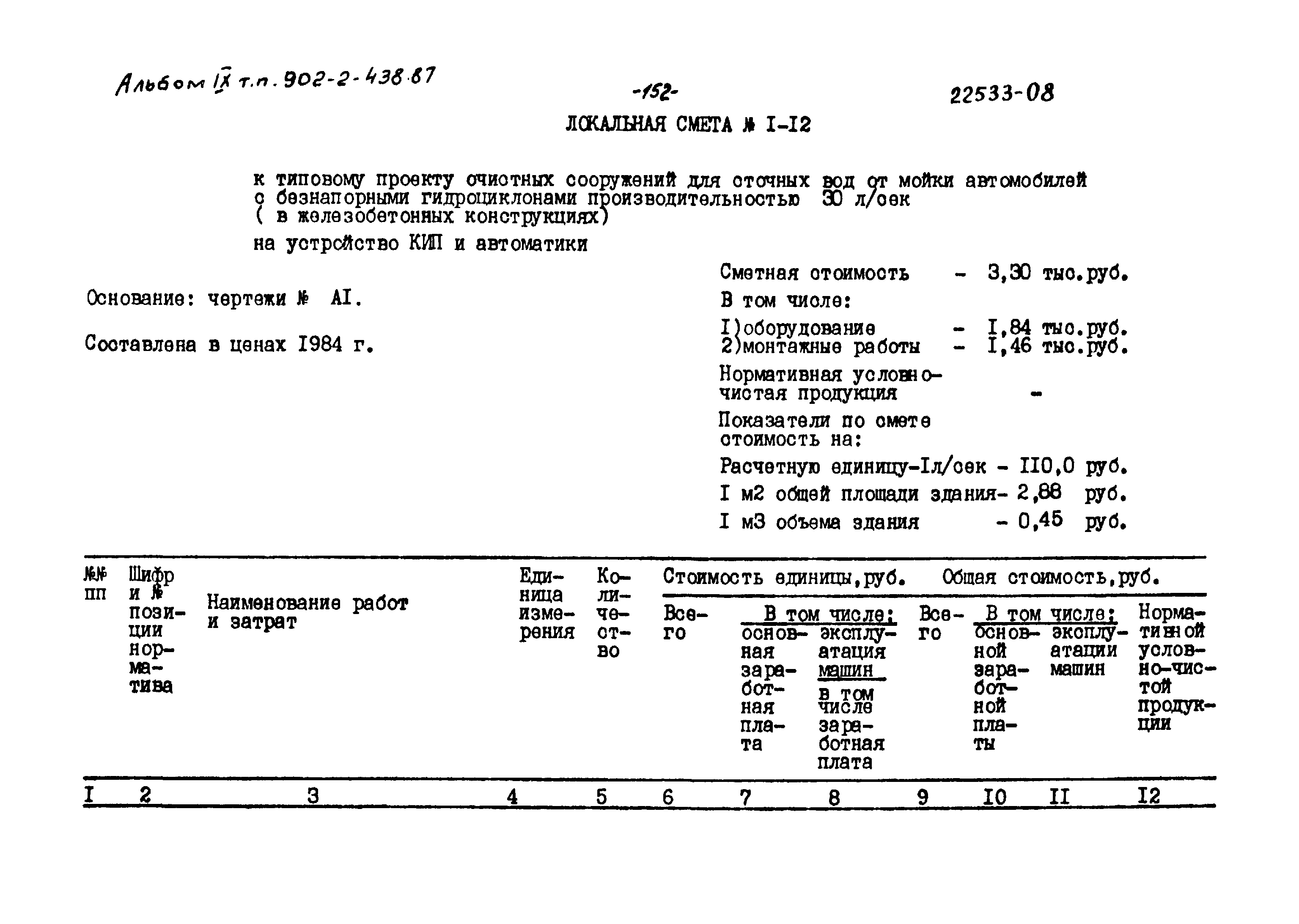 Типовой проект 902-2-438.87