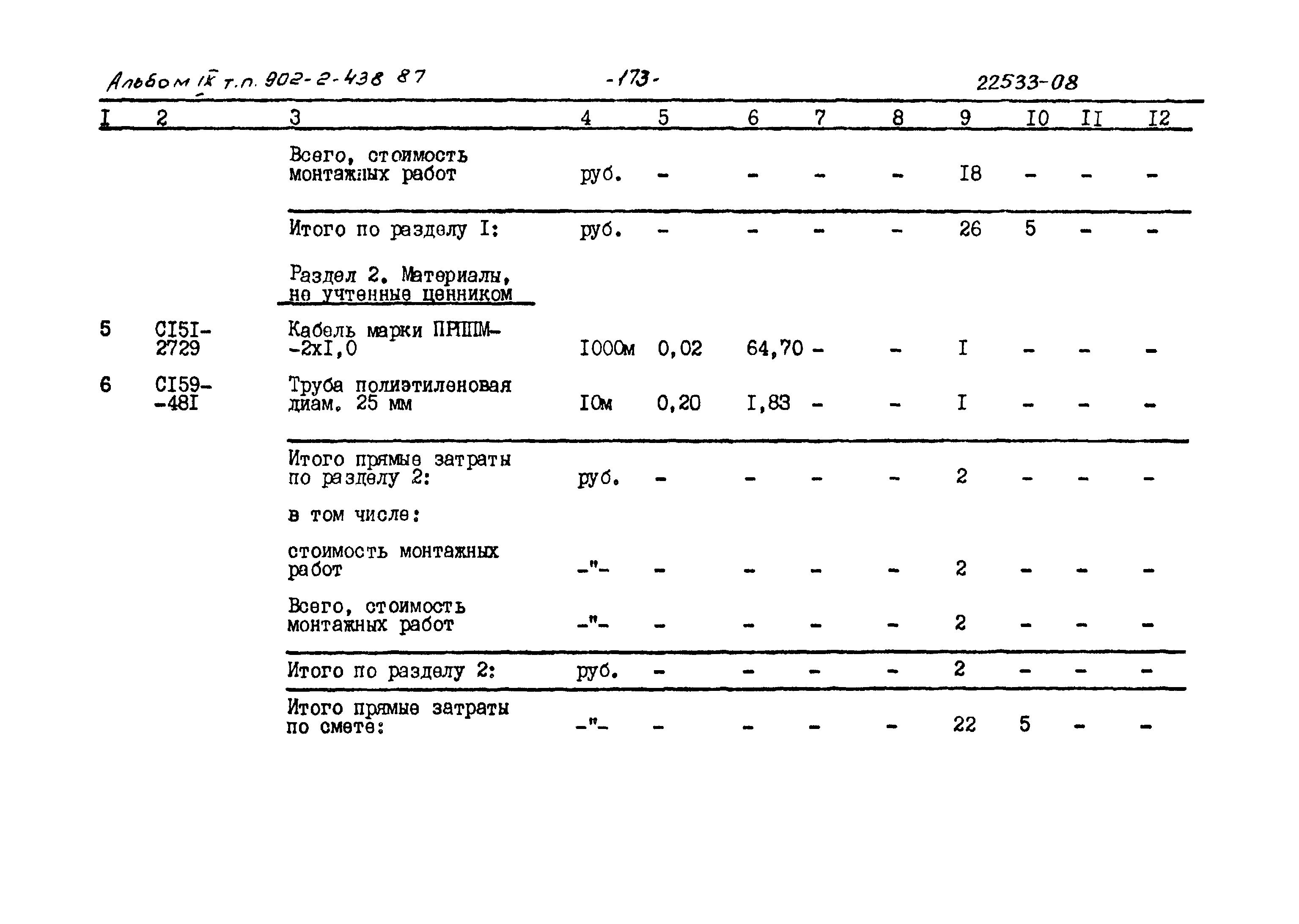 Типовой проект 902-2-438.87
