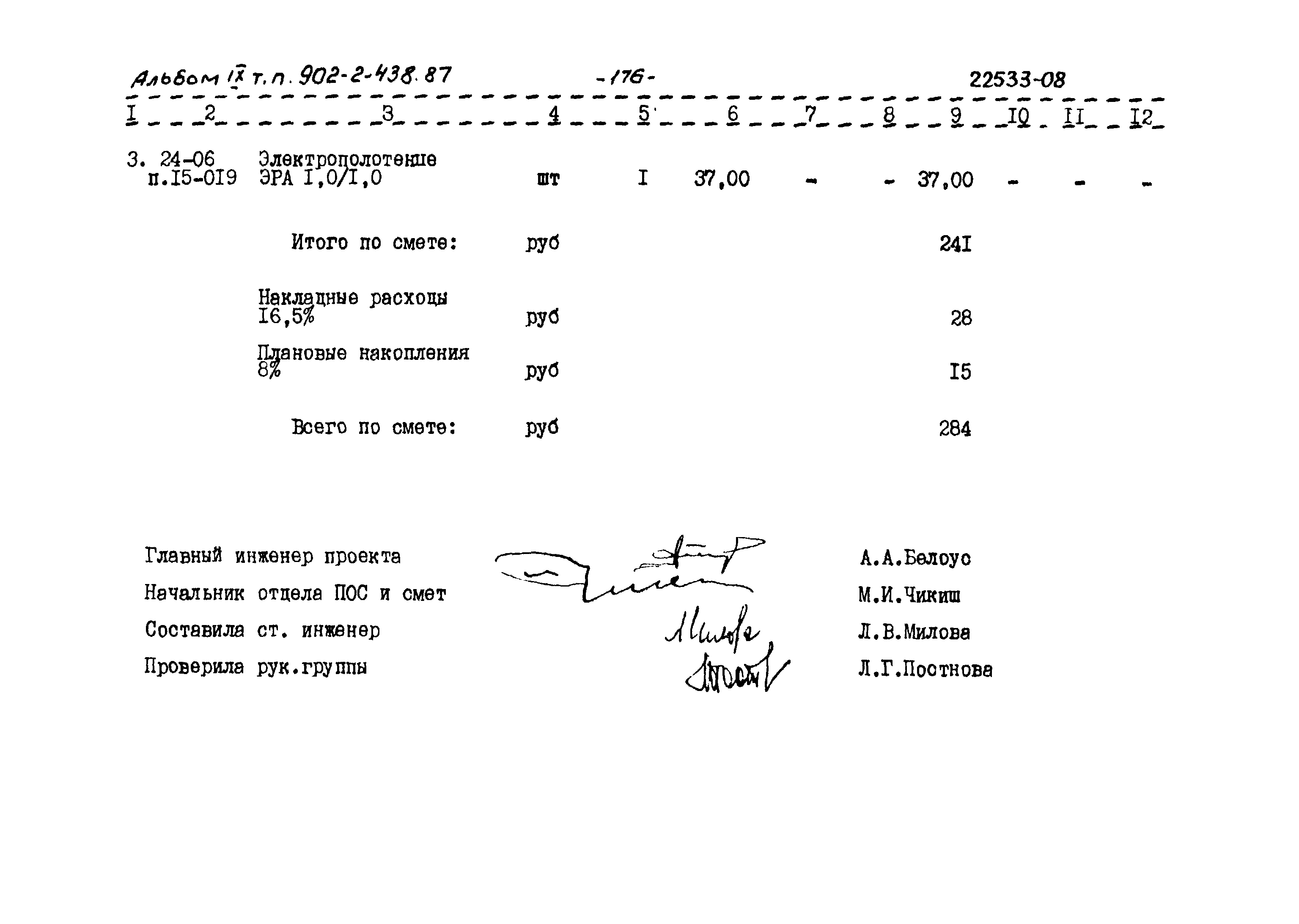 Типовой проект 902-2-438.87