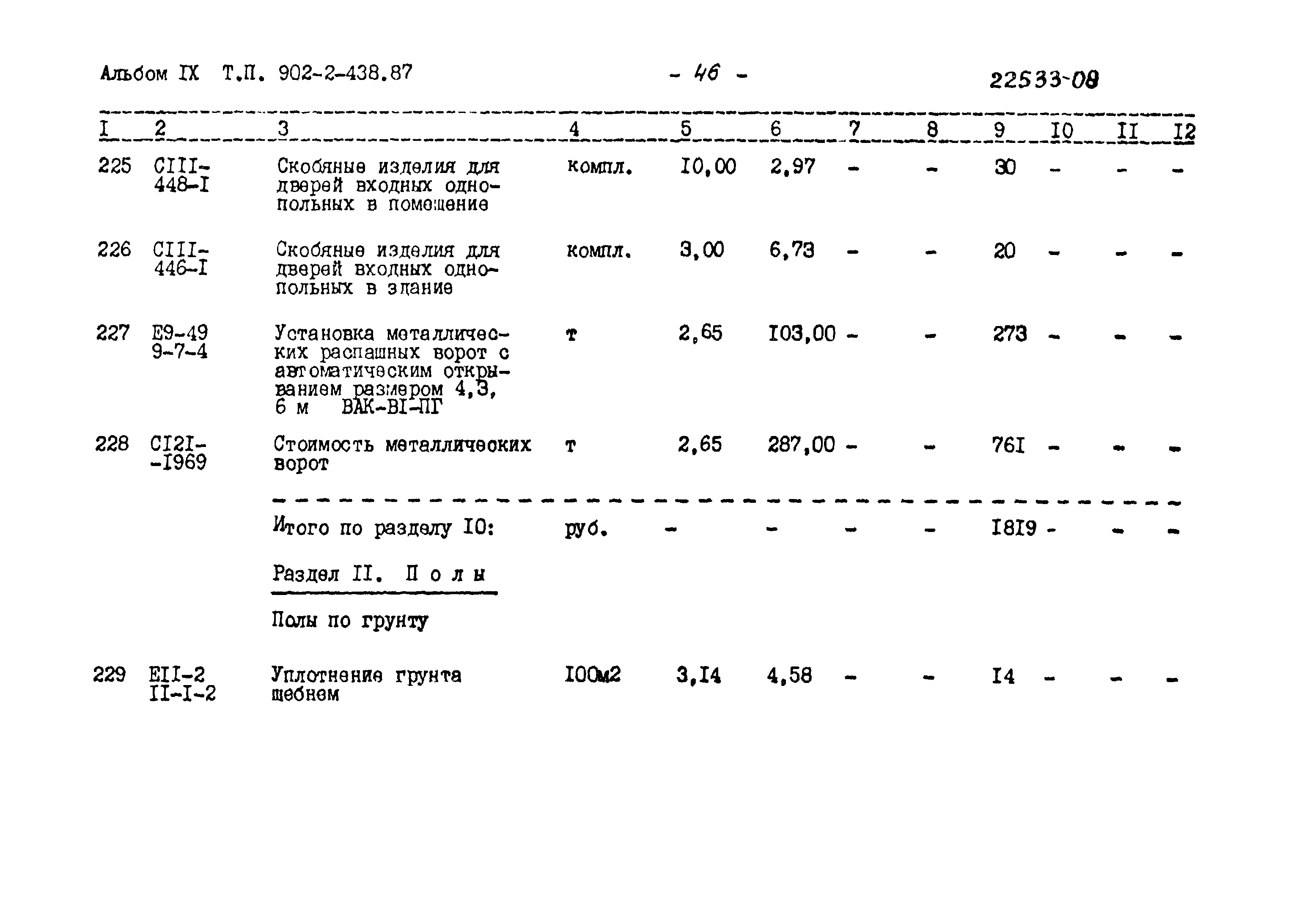 Типовой проект 902-2-438.87