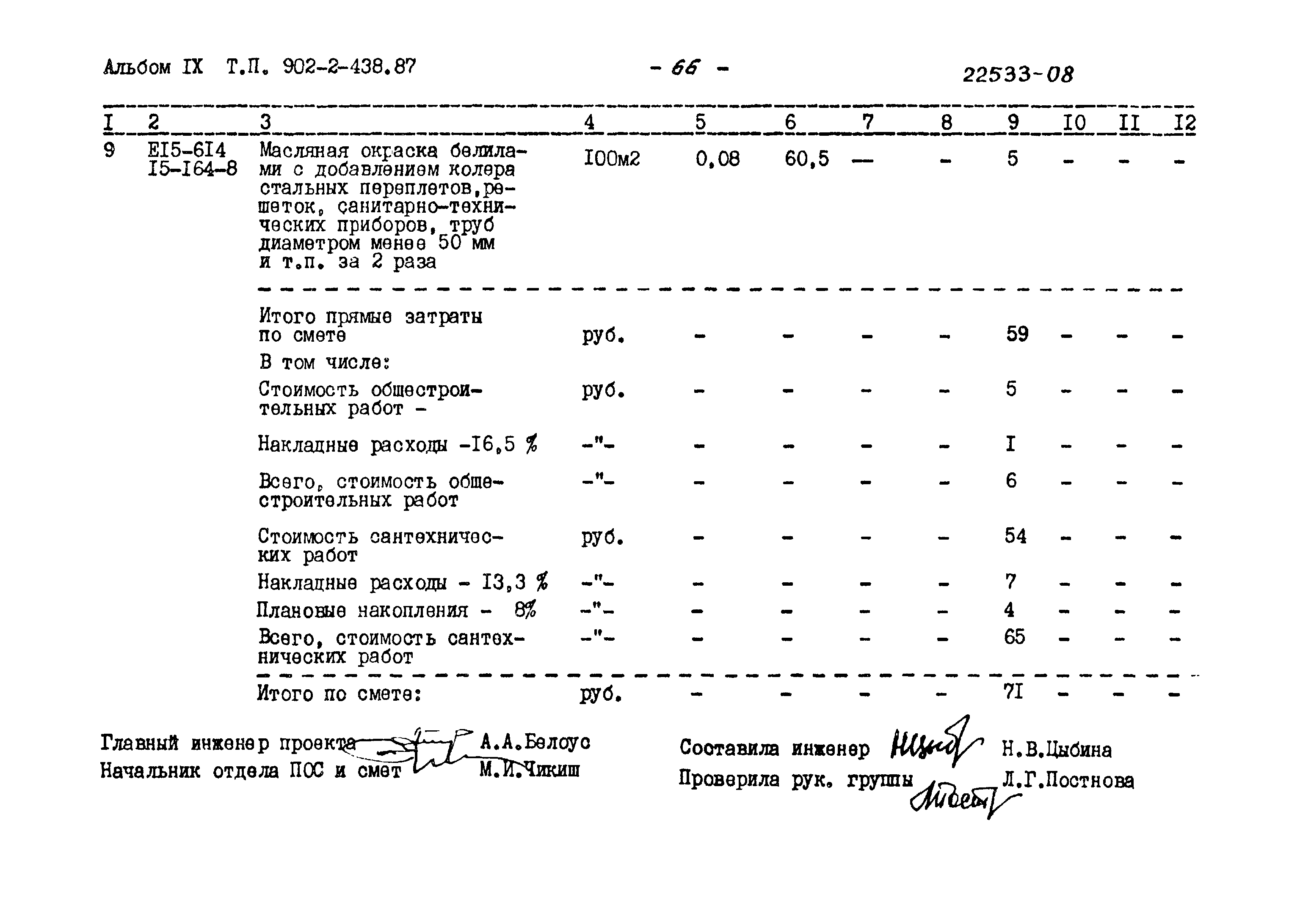 Типовой проект 902-2-438.87