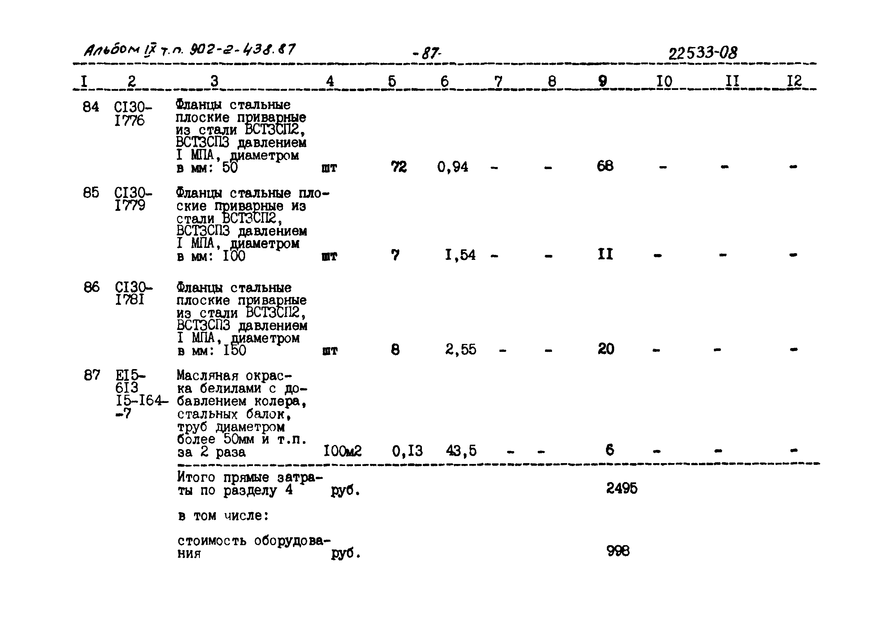 Типовой проект 902-2-438.87