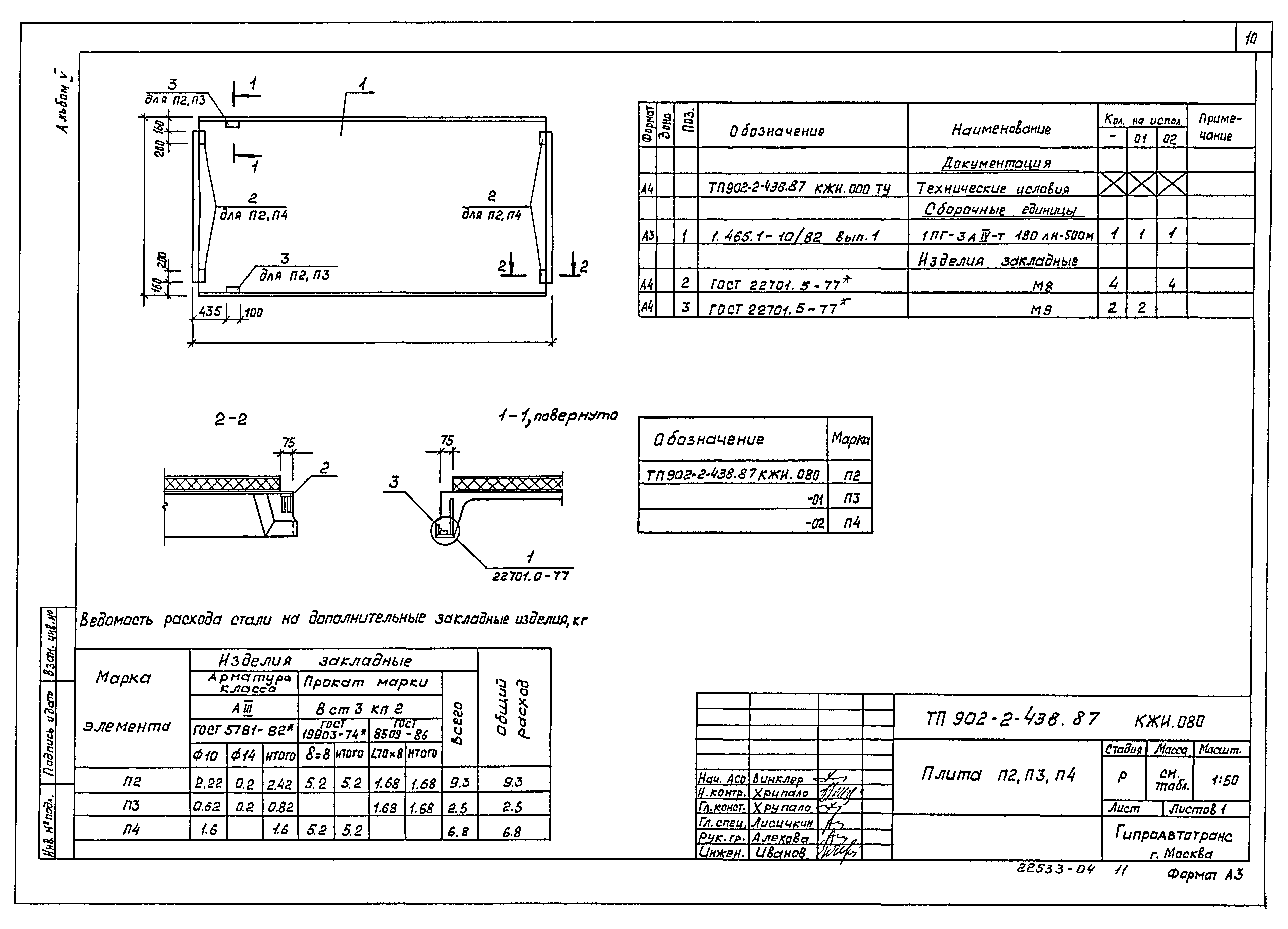 Типовой проект 902-2-438.87