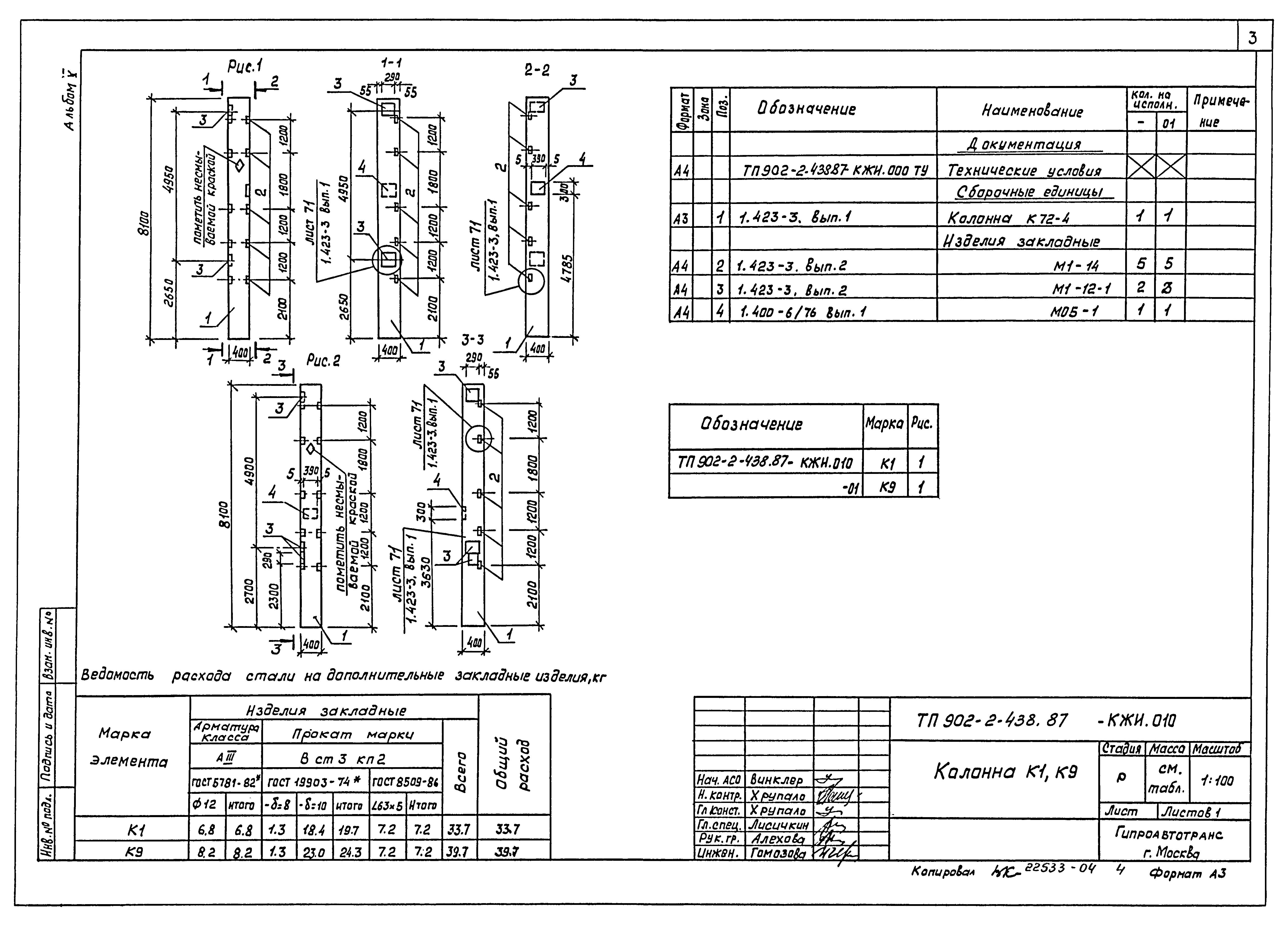 Типовой проект 902-2-438.87