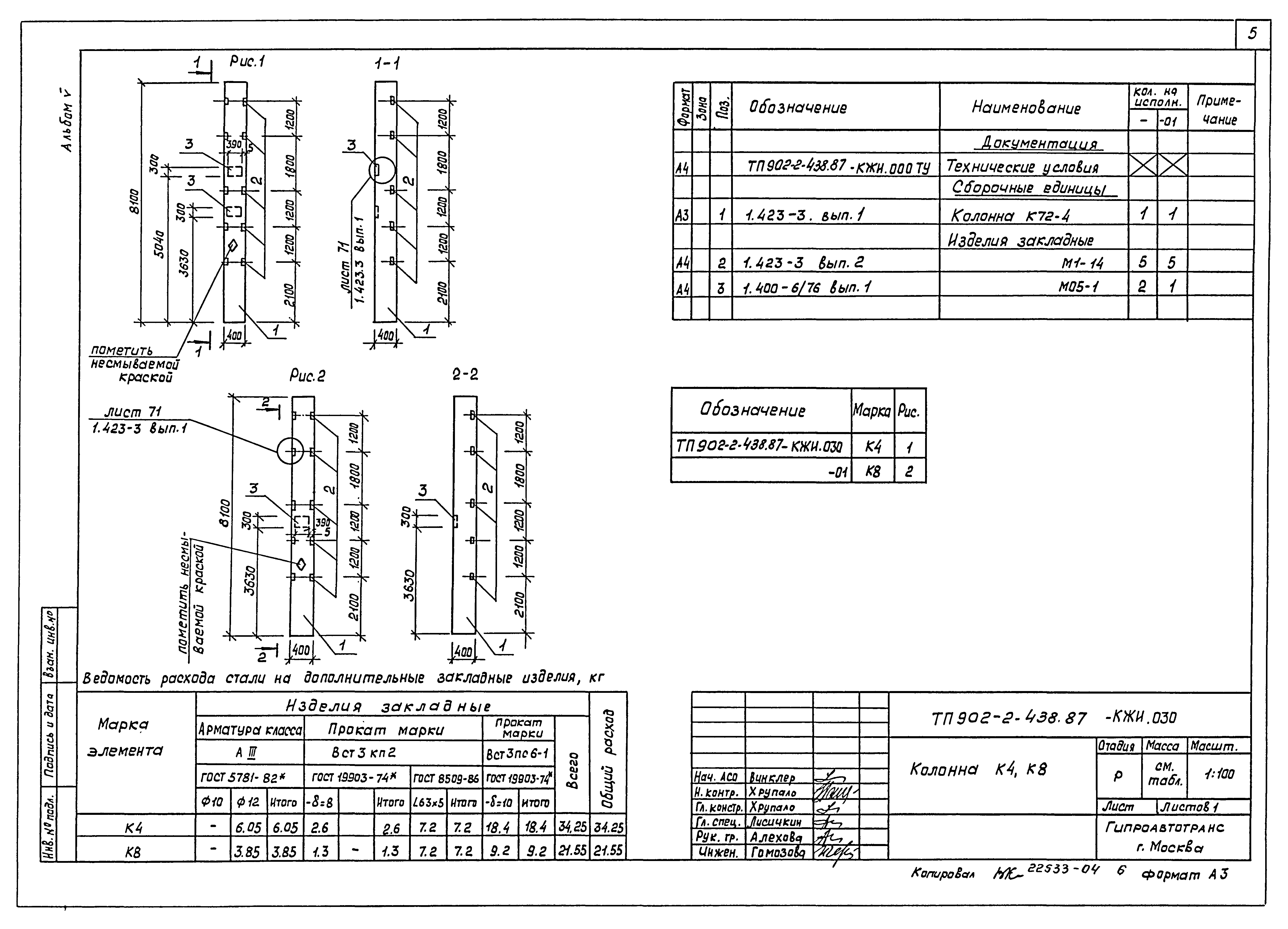 Типовой проект 902-2-438.87