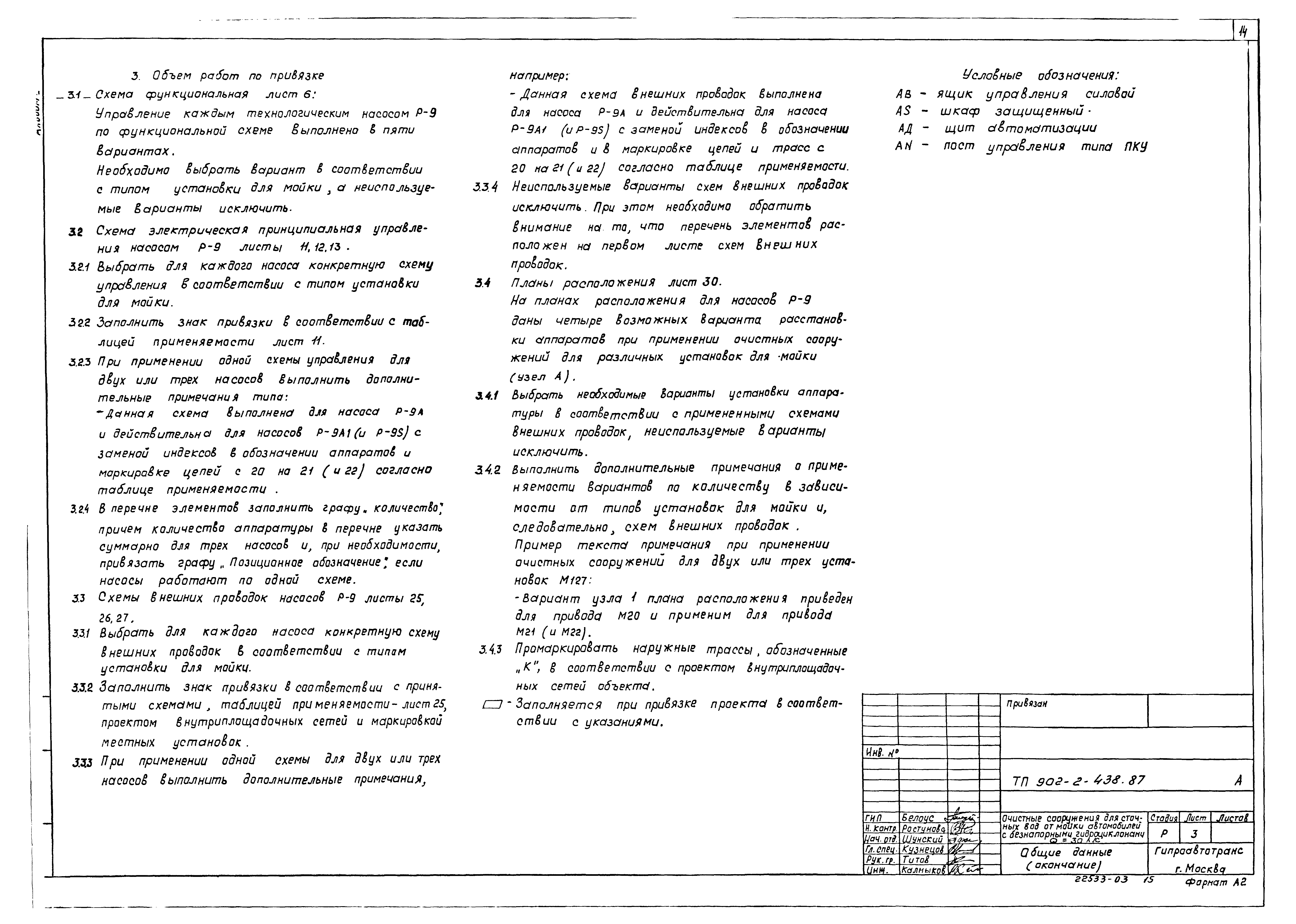 Типовой проект 902-2-438.87