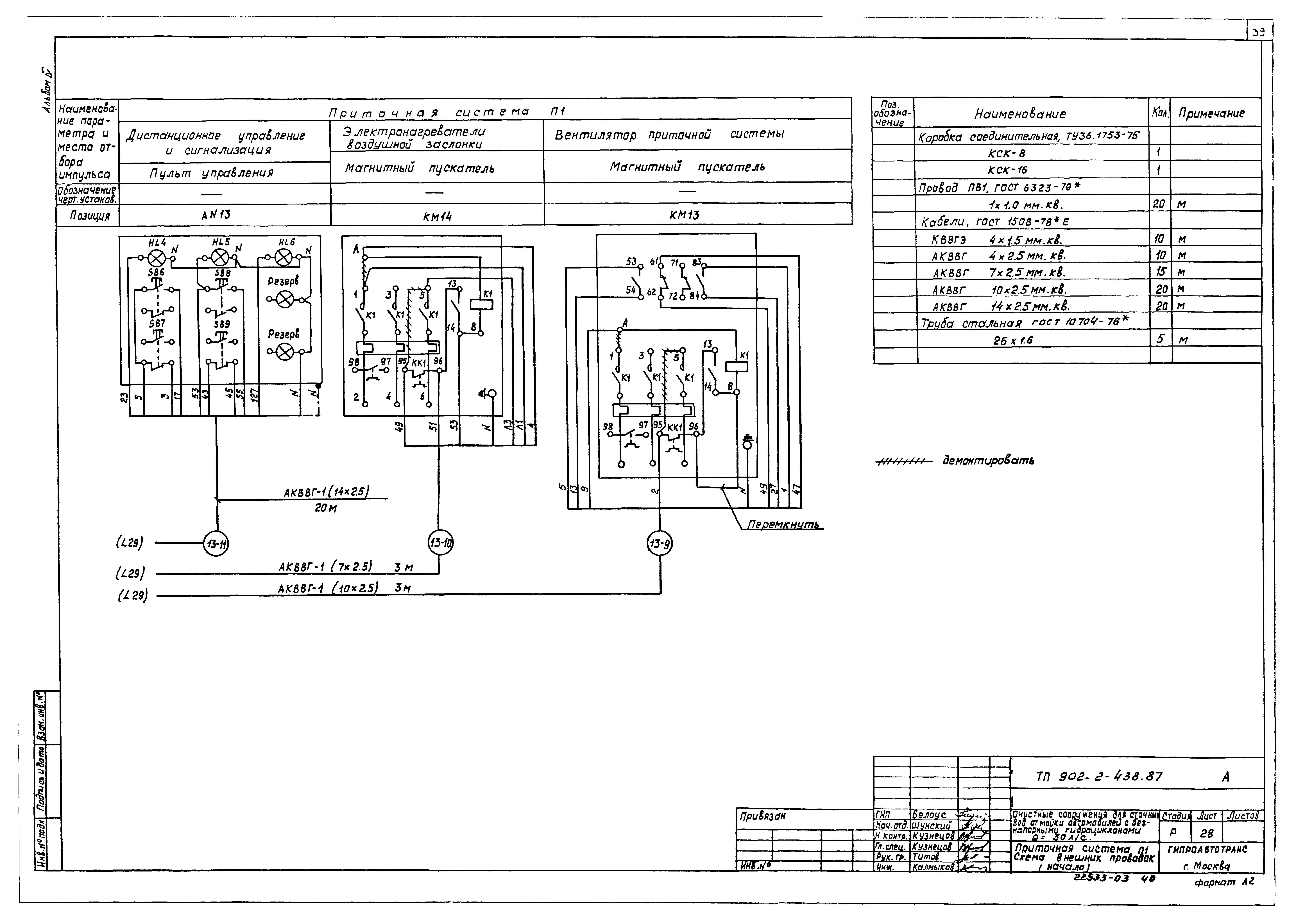 Типовой проект 902-2-438.87