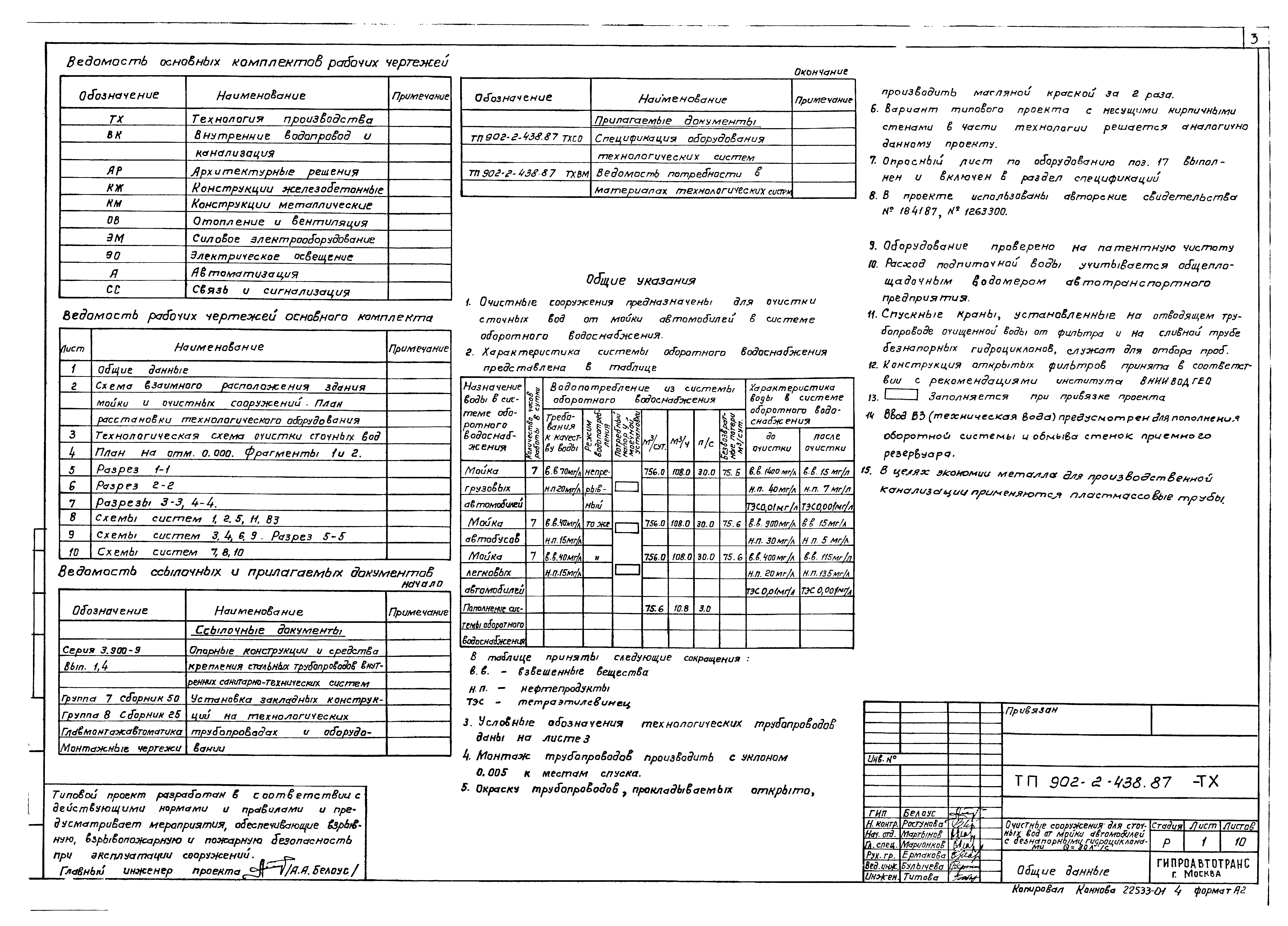 Типовой проект 902-2-438.87