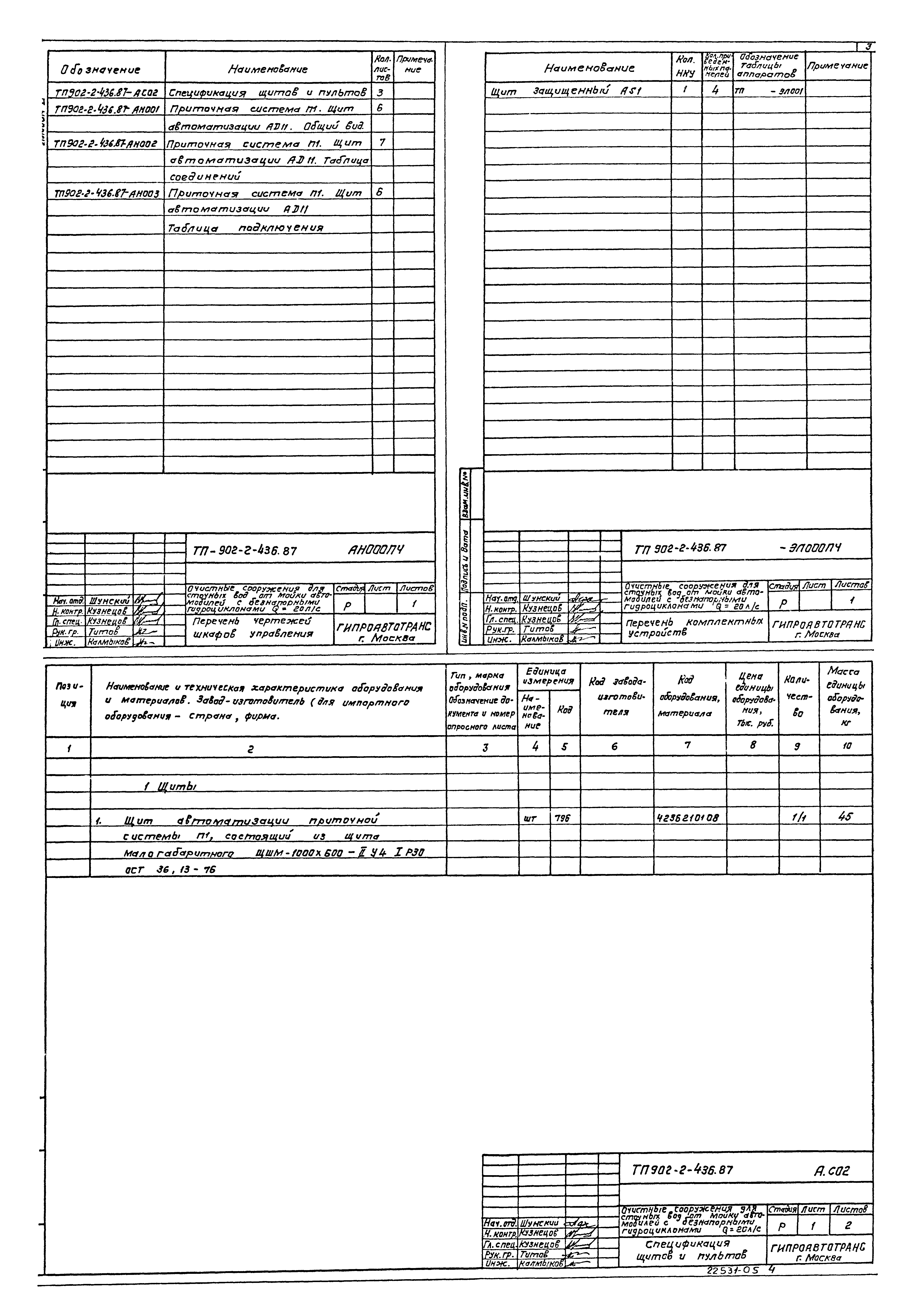 Типовой проект 902-2-437.87