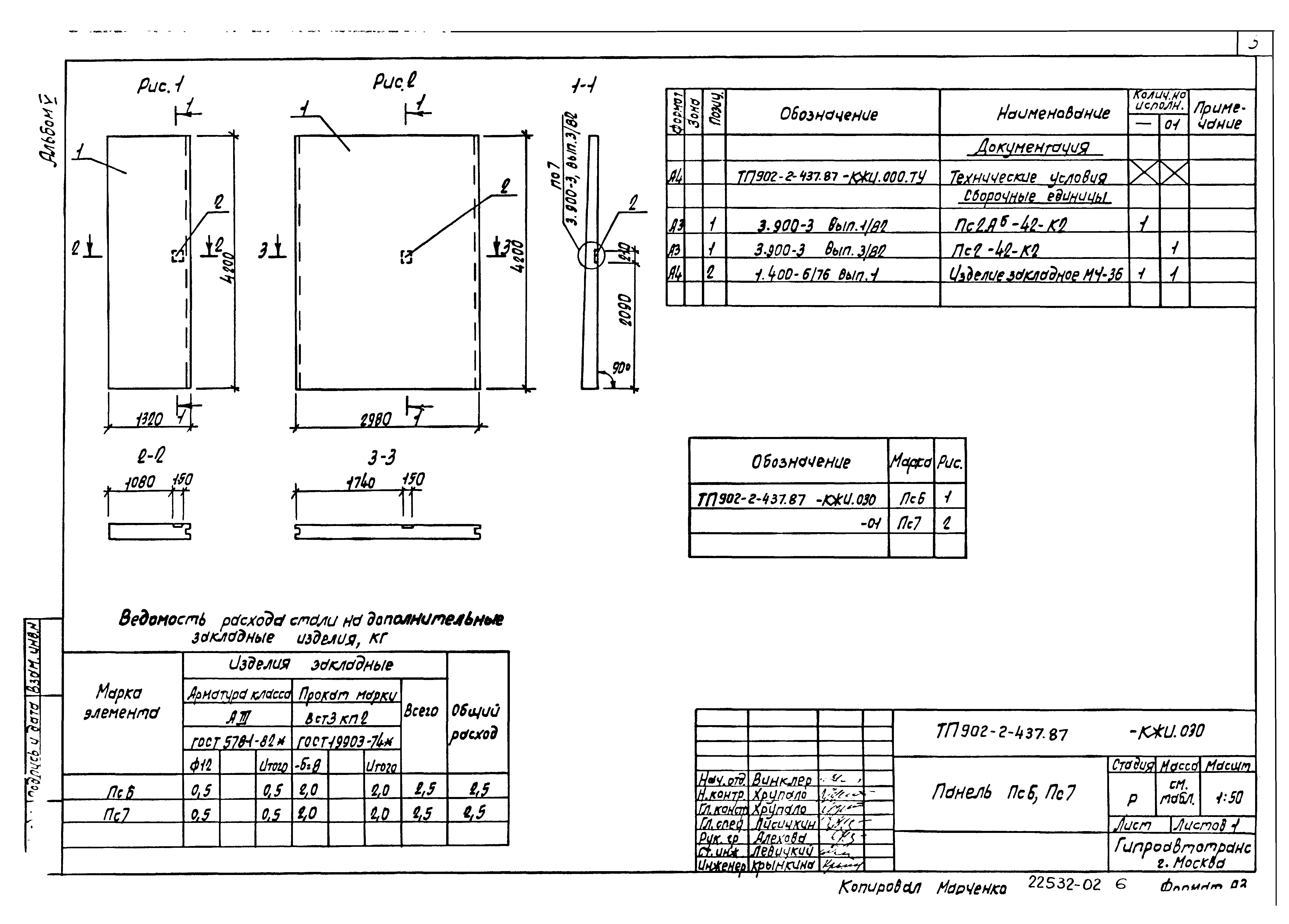 Типовой проект 902-2-437.87