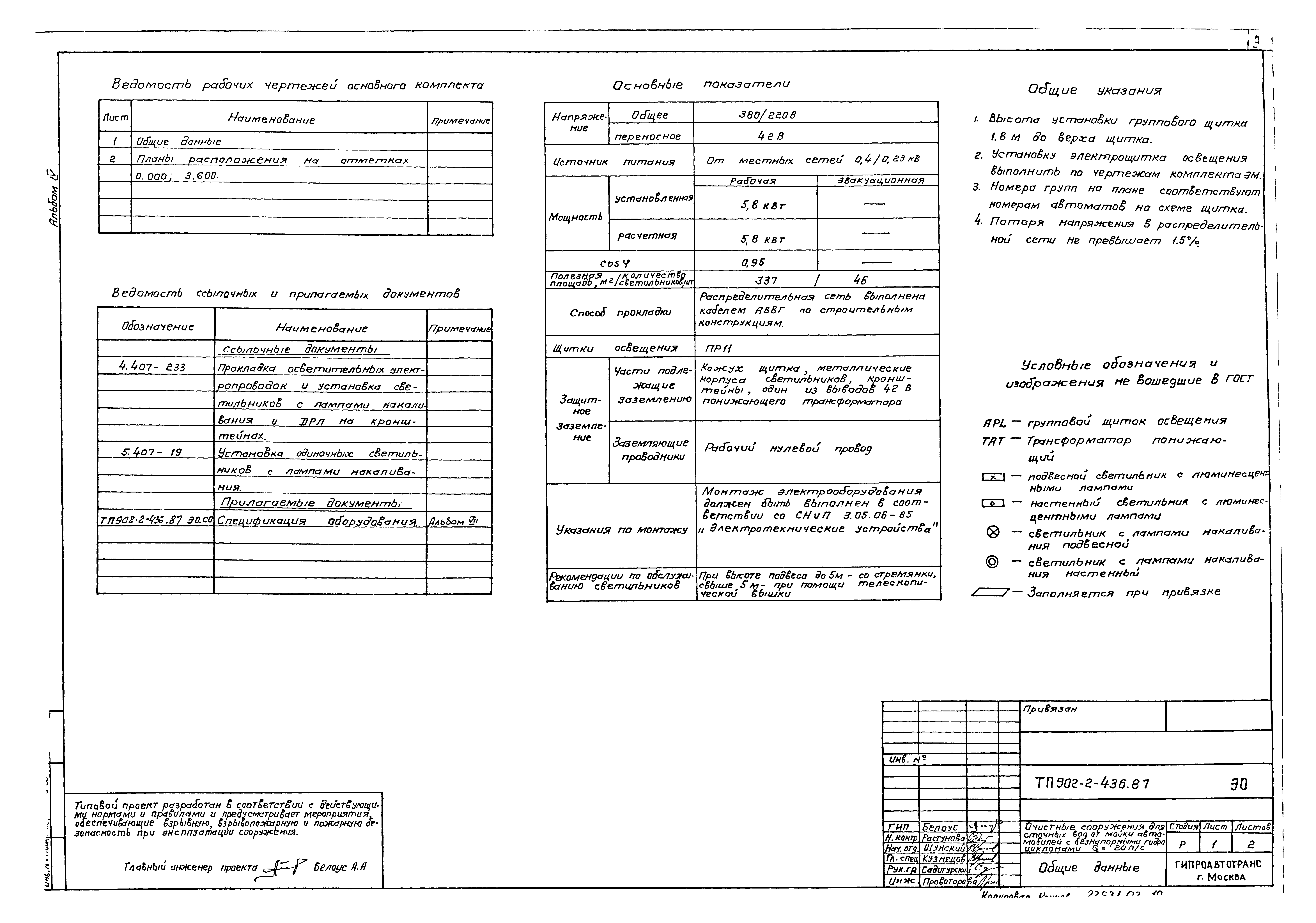 Типовой проект 902-2-437.87