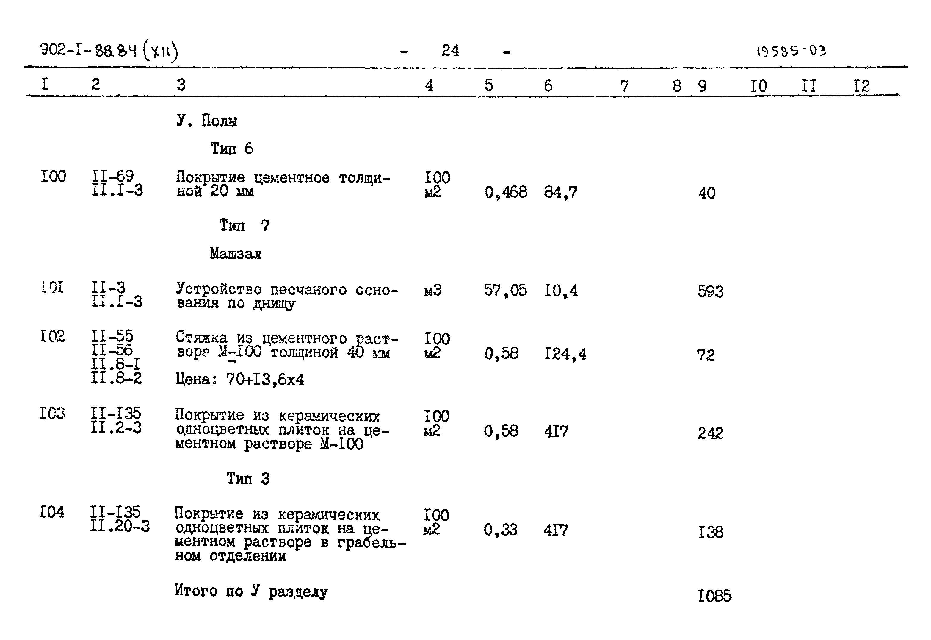 Типовой проект 902-1-88.84