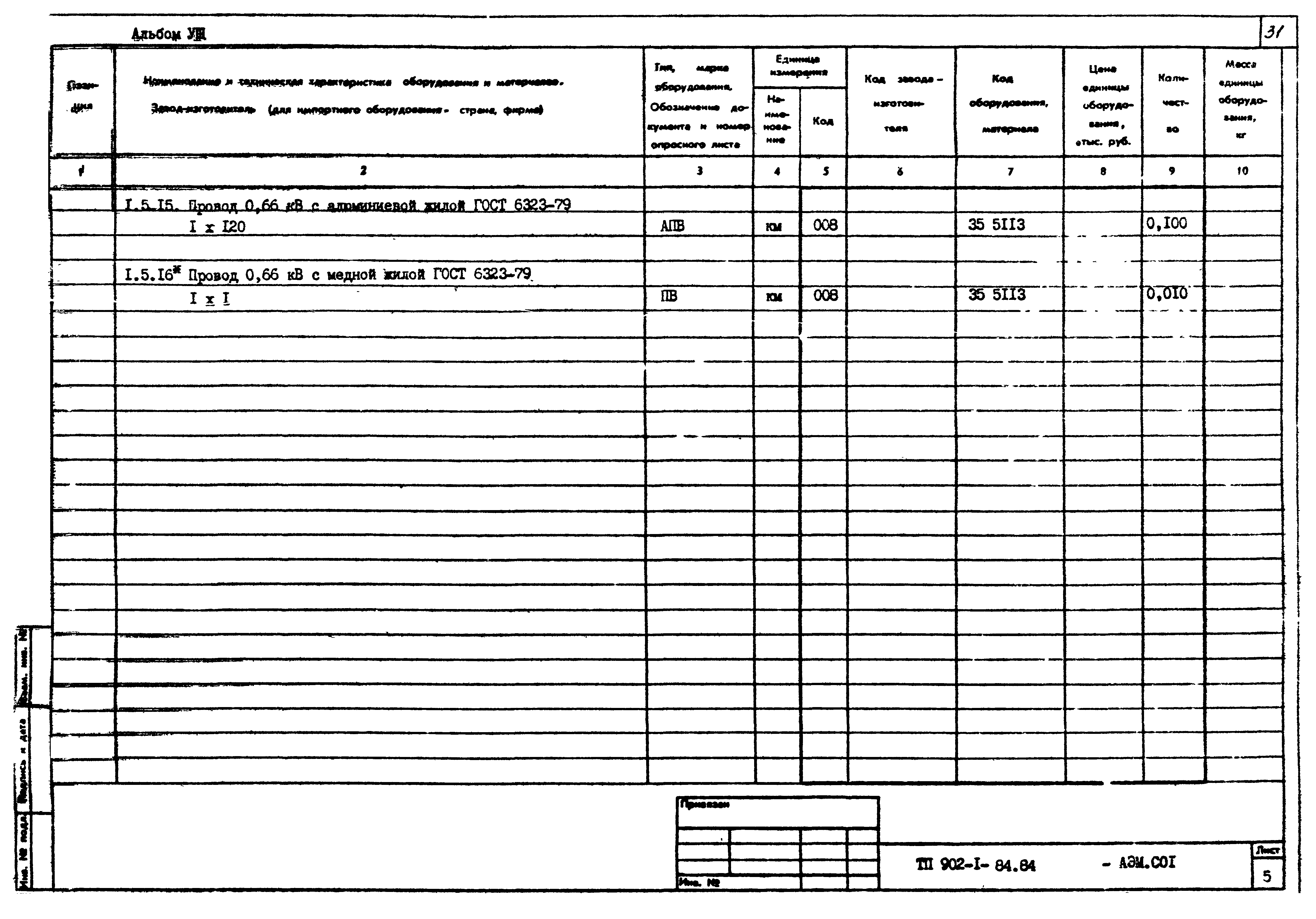 Типовой проект 902-1-88.84