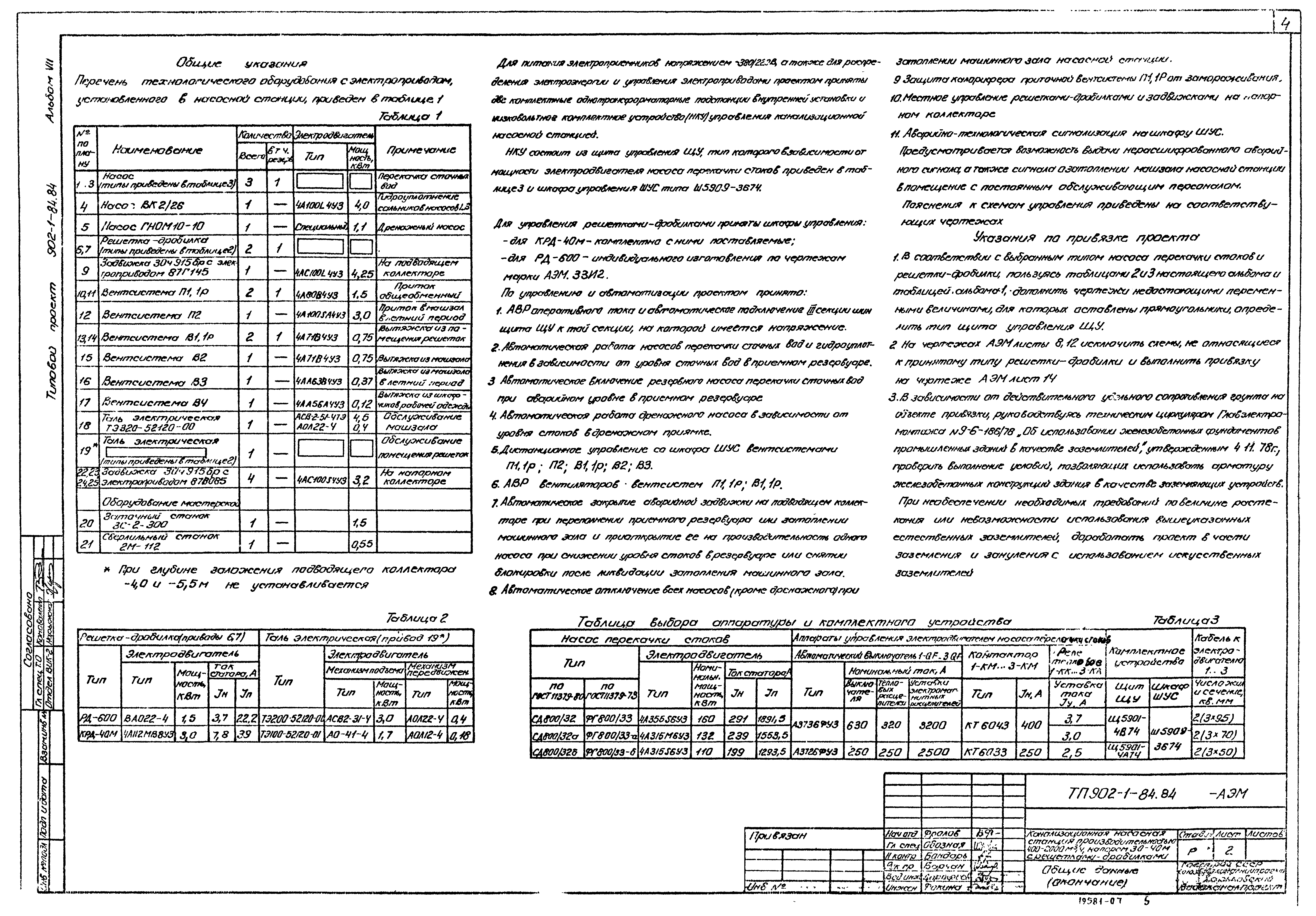 Типовой проект 902-1-88.84