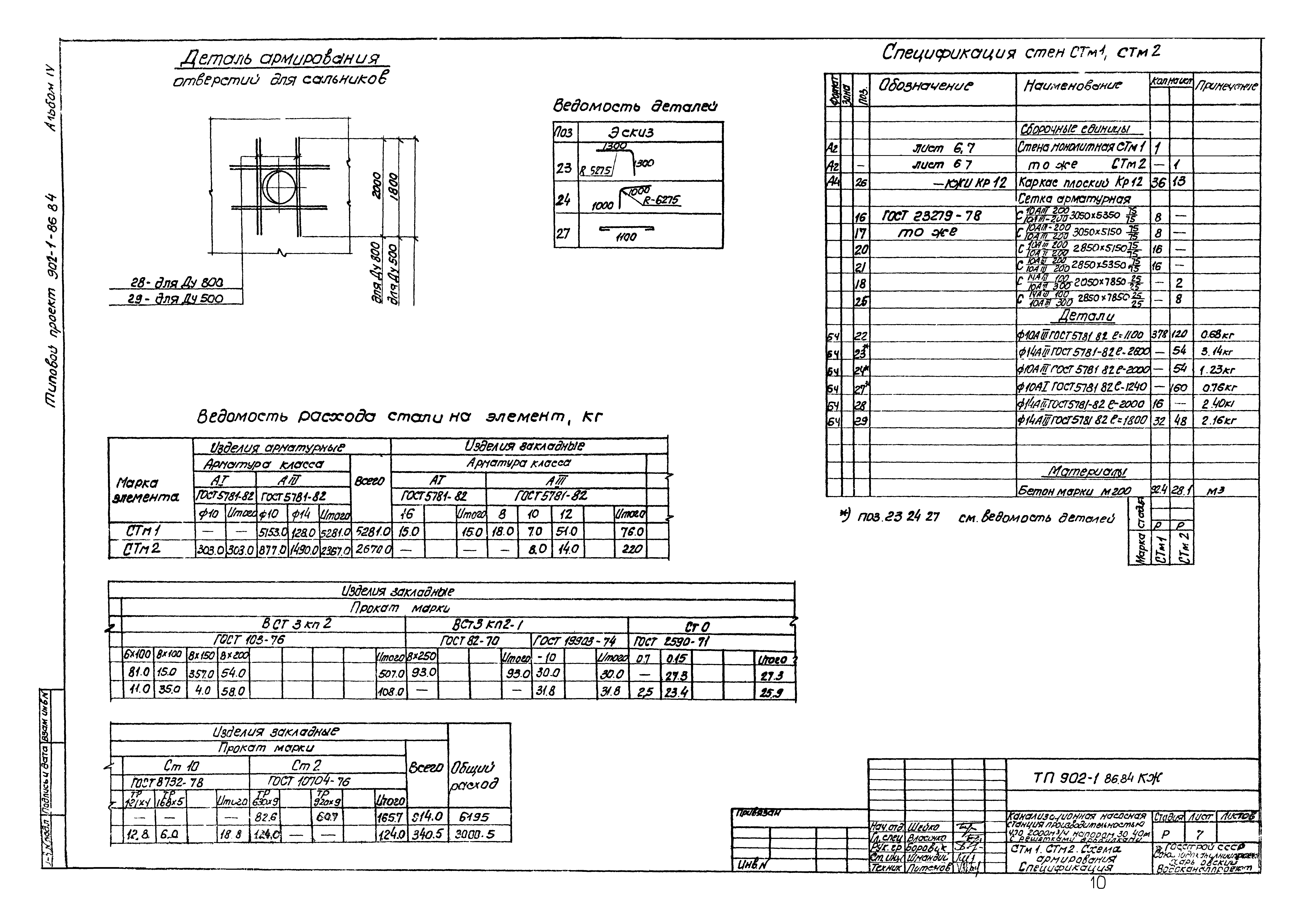 Типовой проект 902-1-86.84