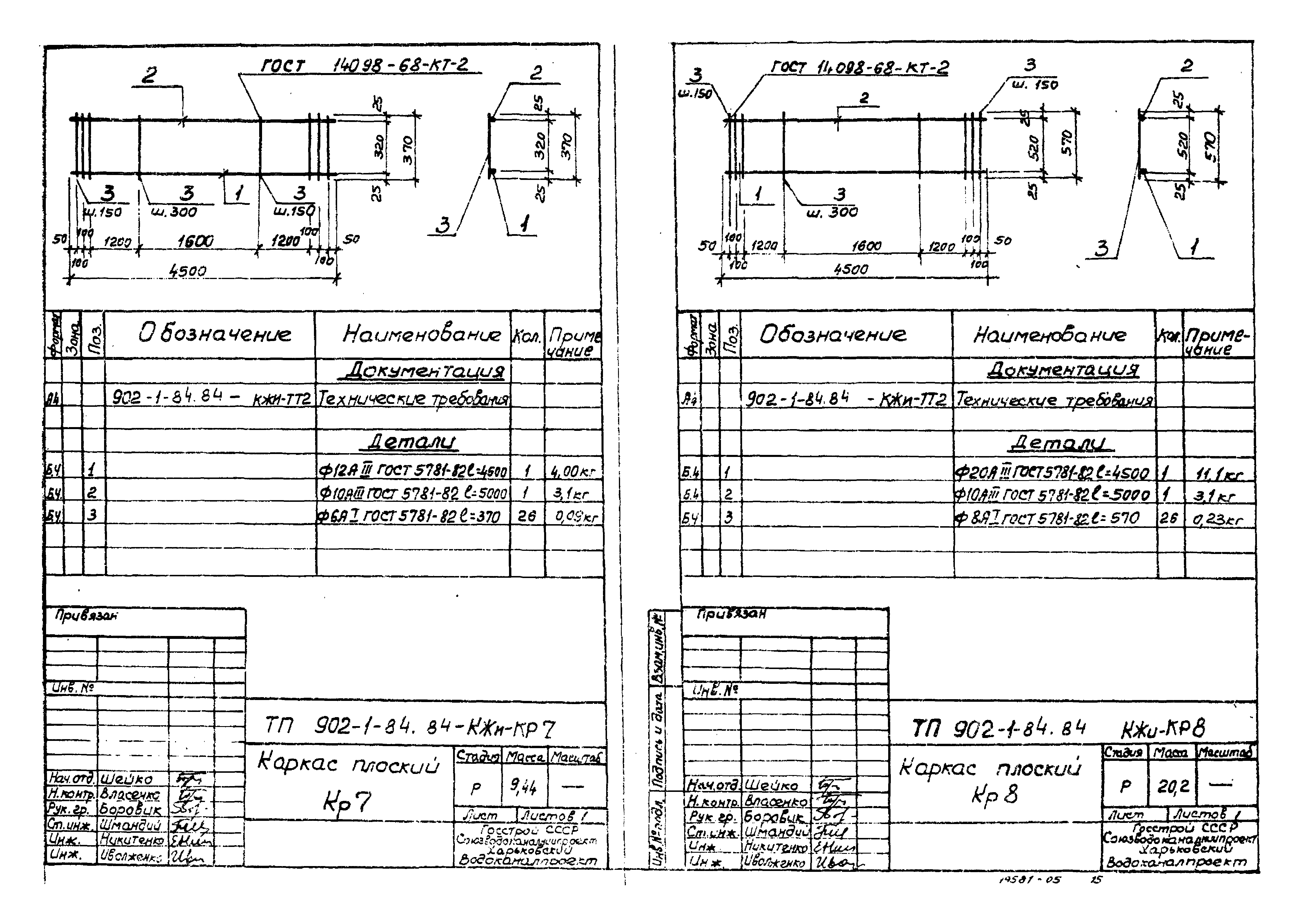 Типовой проект 902-1-85.84