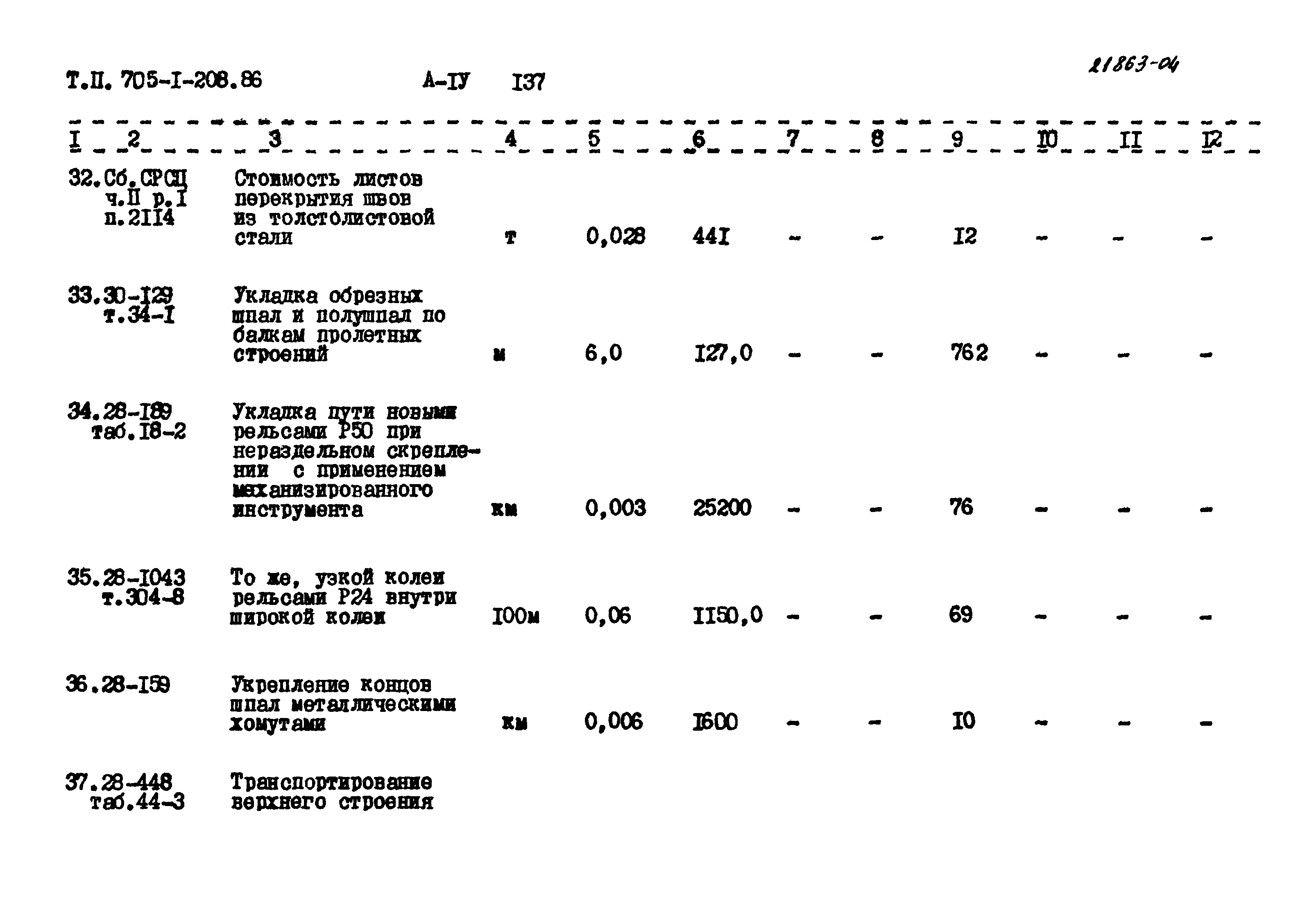 Типовой проект 705-1-208.86