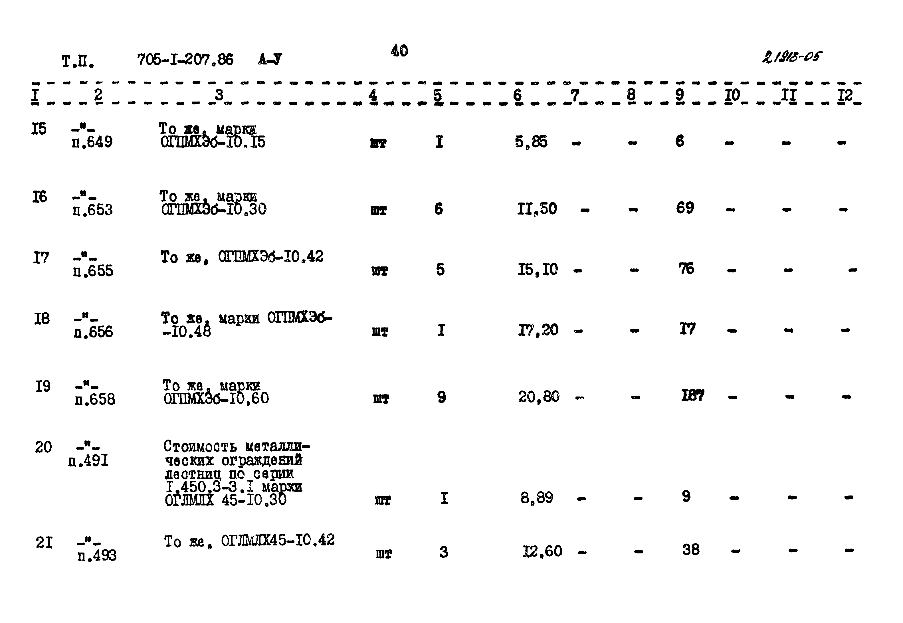 Типовой проект 705-1-207.86