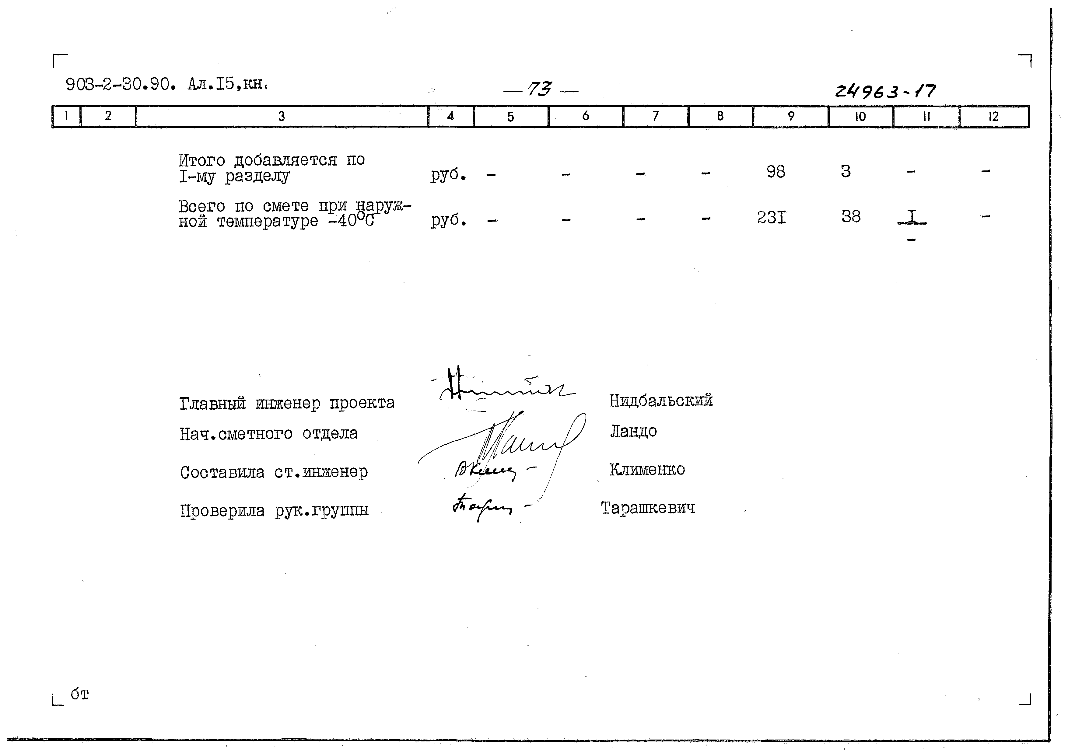 Типовой проект 903-2-30.90