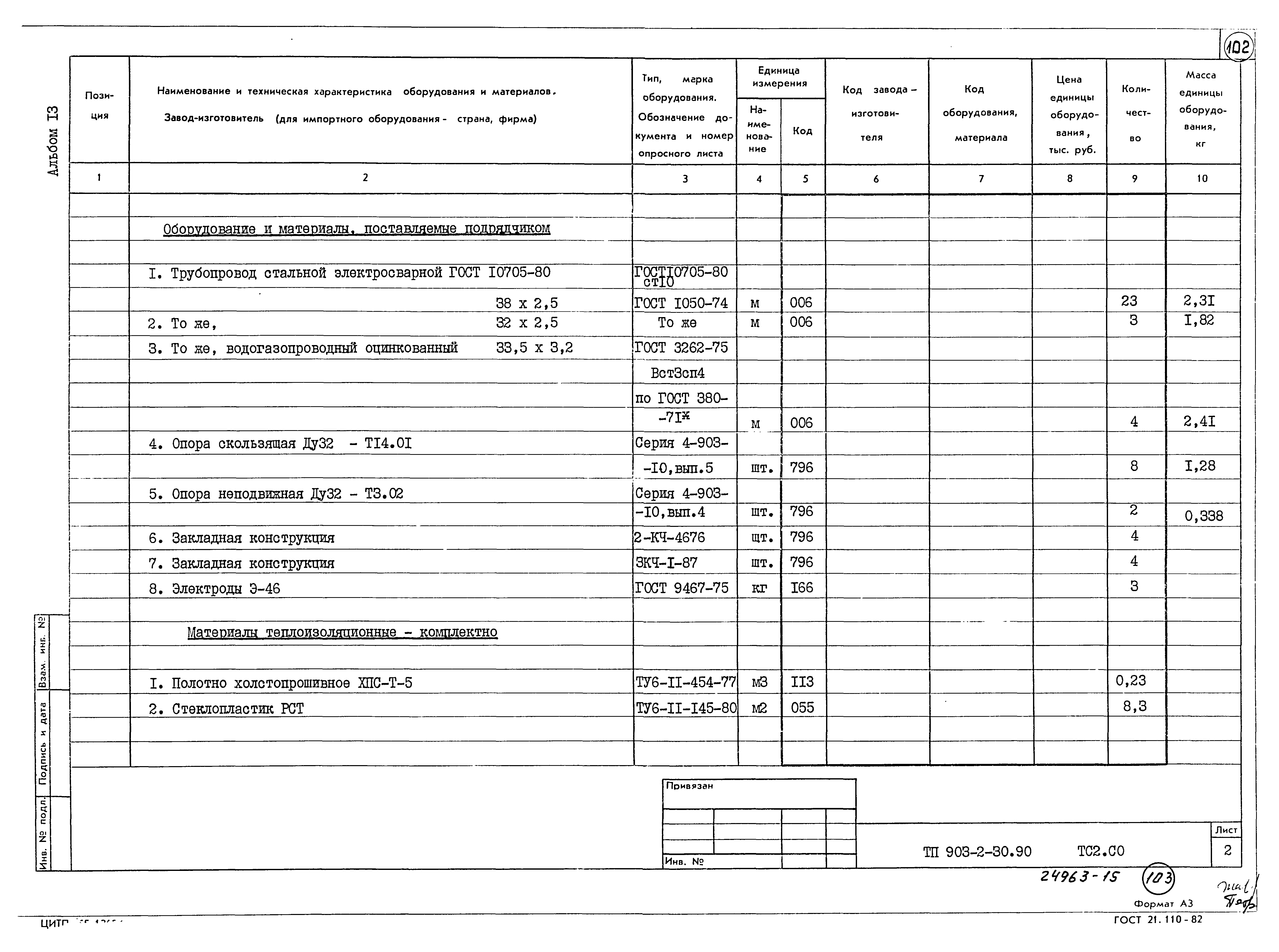 Типовой проект 903-2-30.90