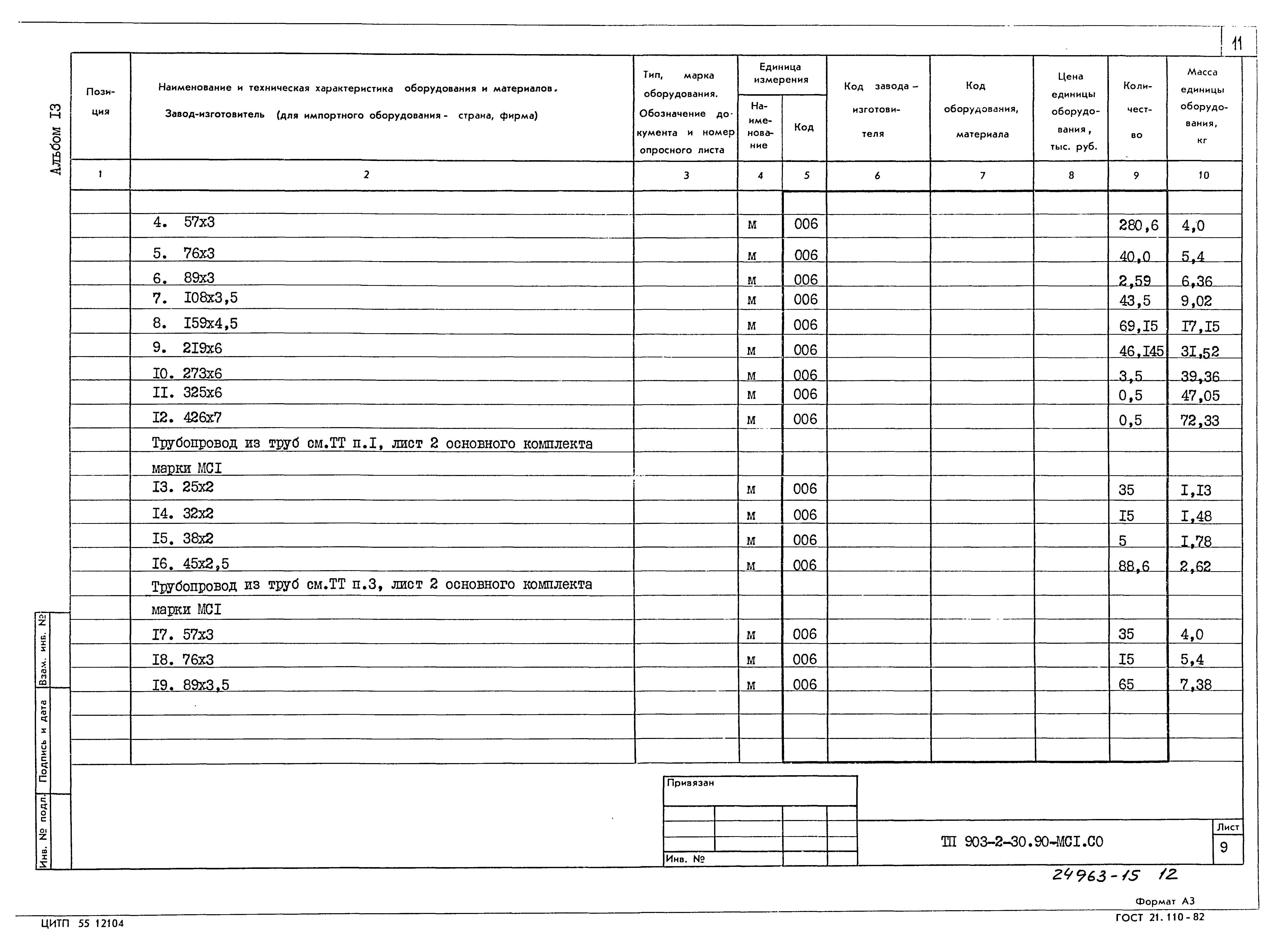 Типовой проект 903-2-30.90