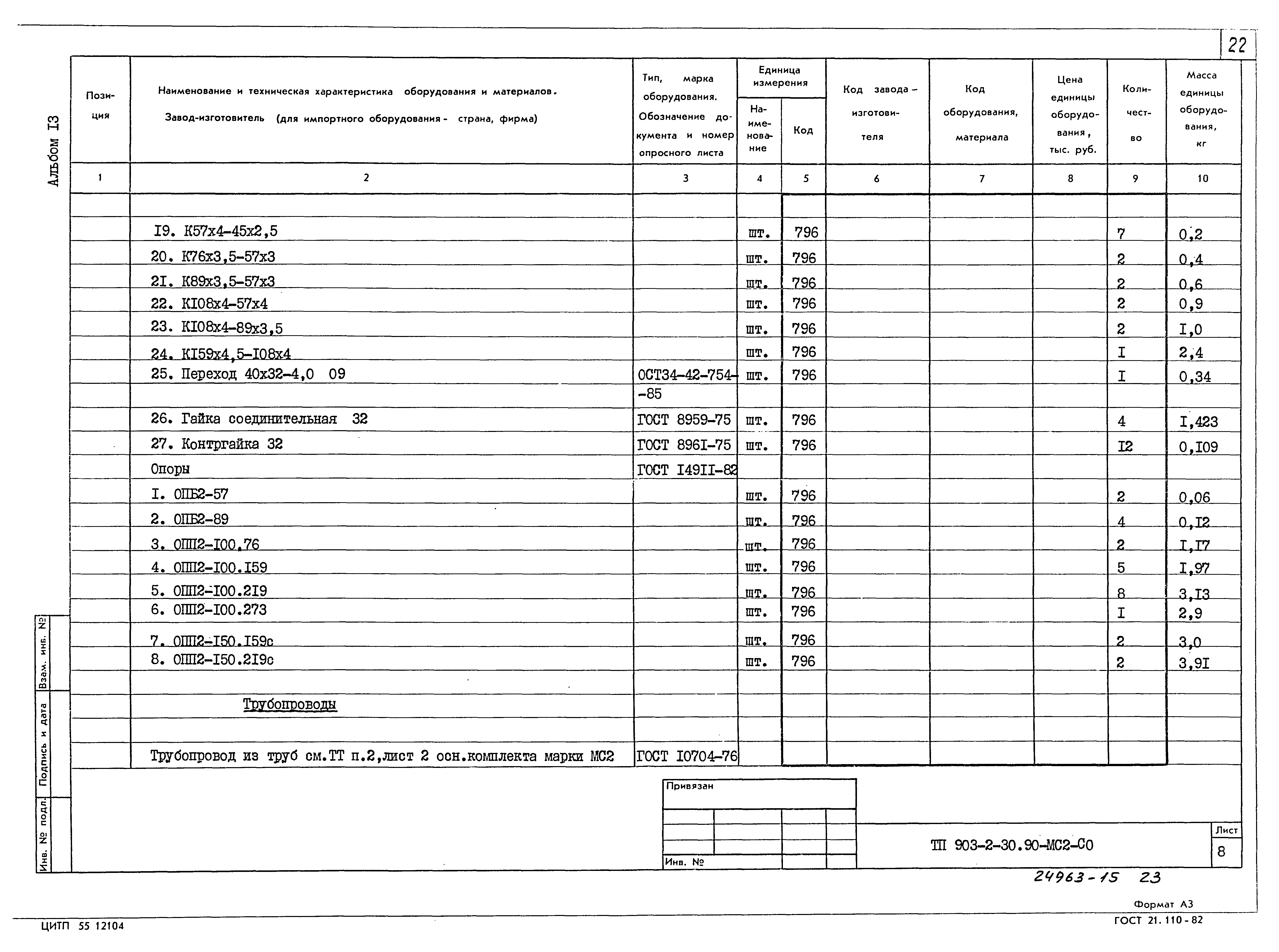 Типовой проект 903-2-30.90
