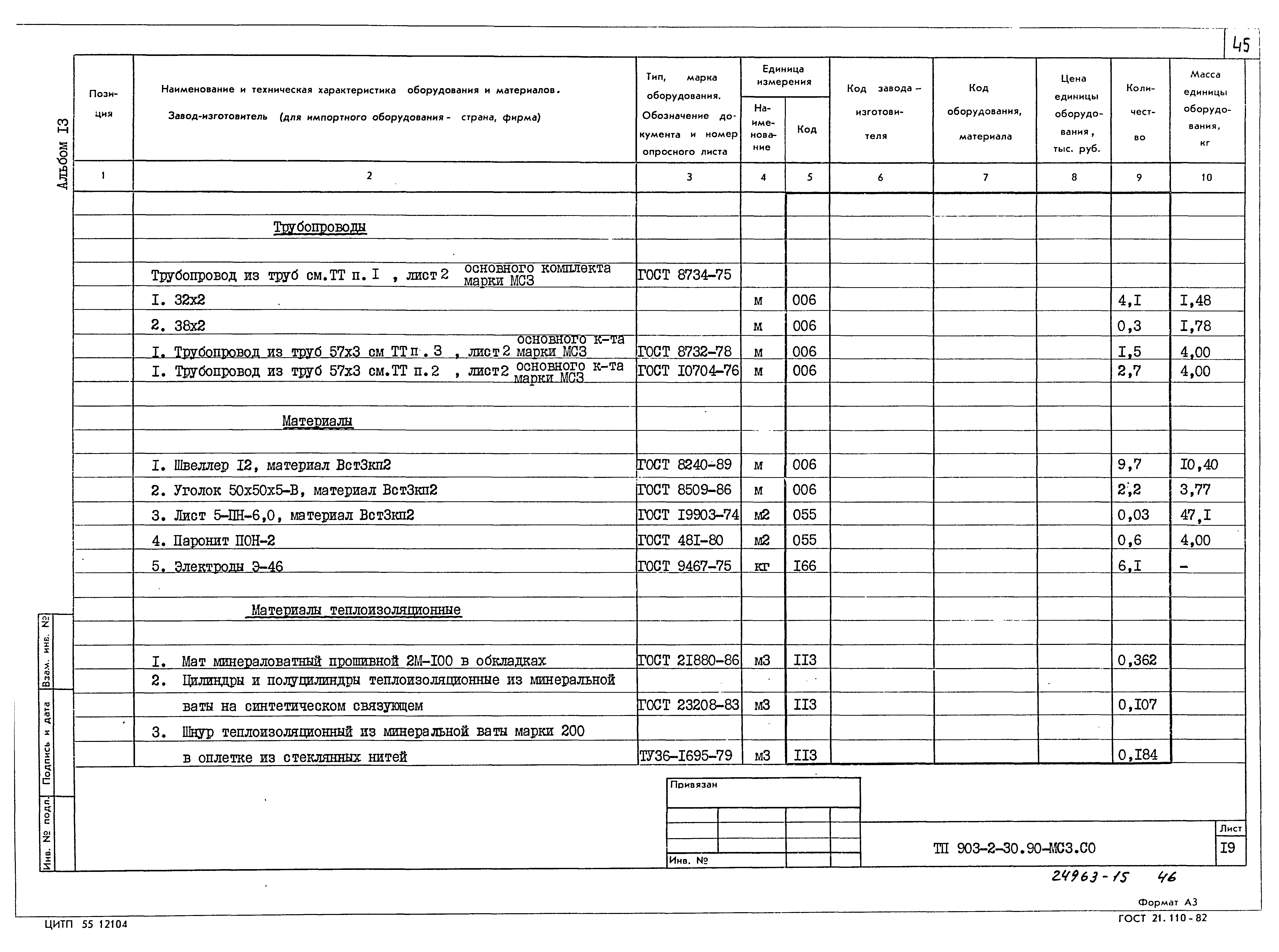 Типовой проект 903-2-30.90