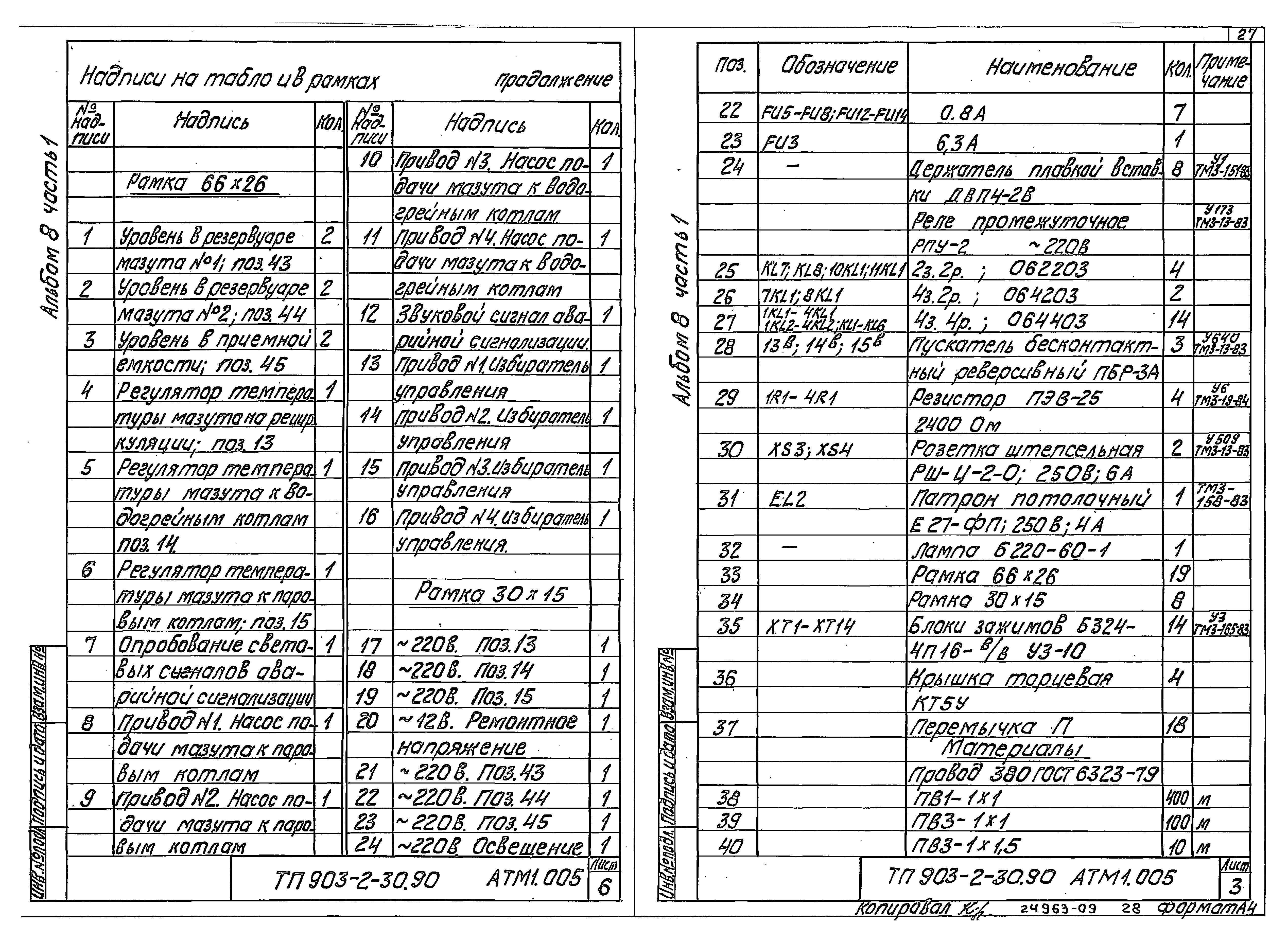 Типовой проект 903-2-30.90