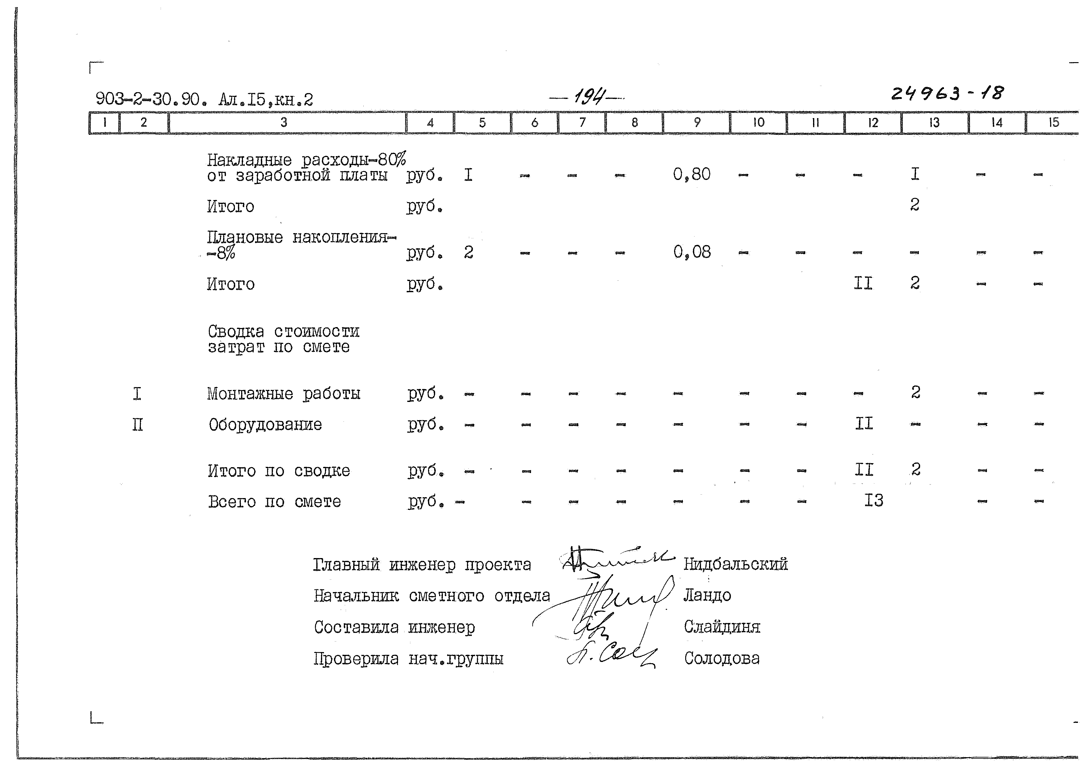 Типовой проект 903-2-31.90
