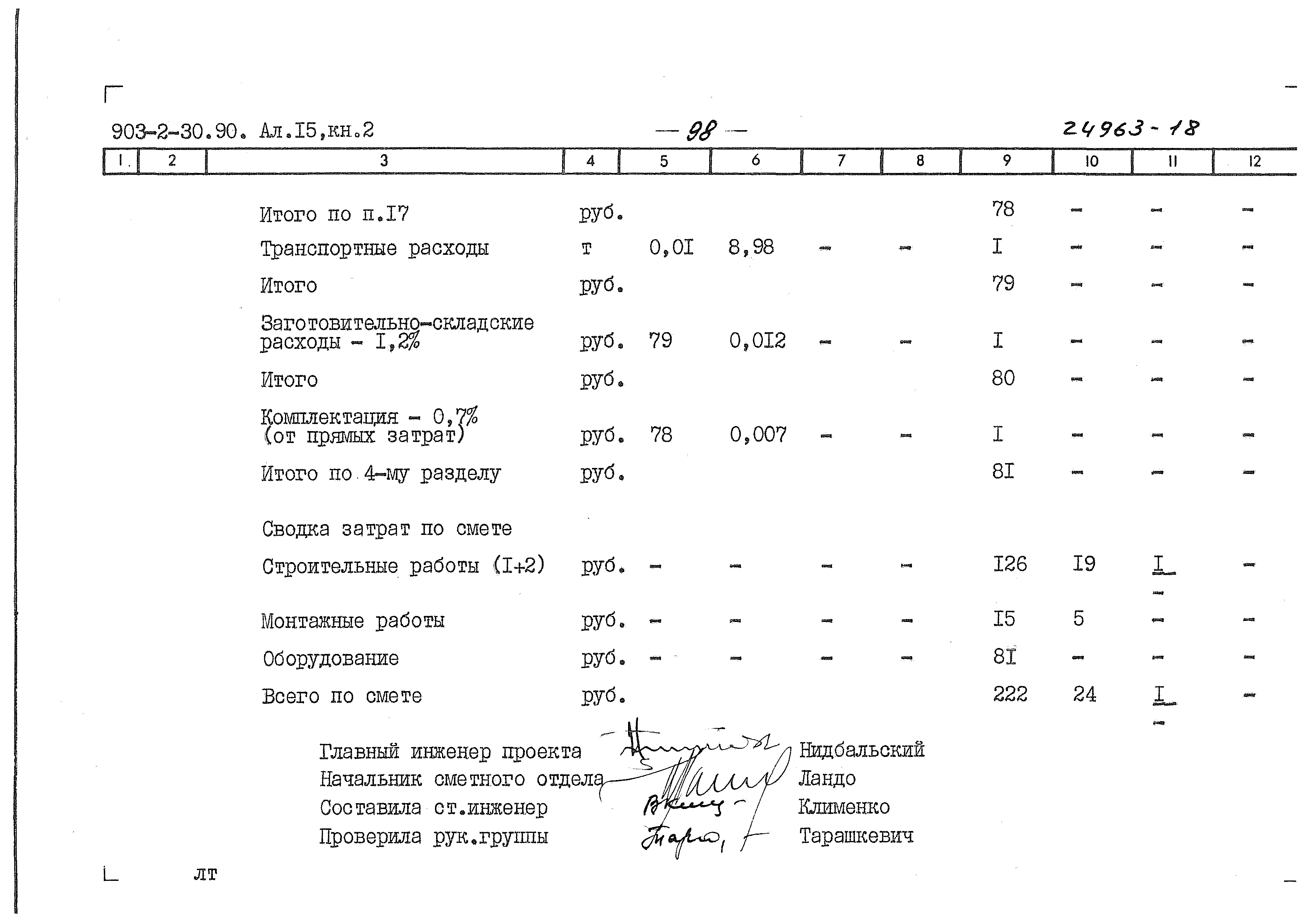 Типовой проект 903-2-31.90