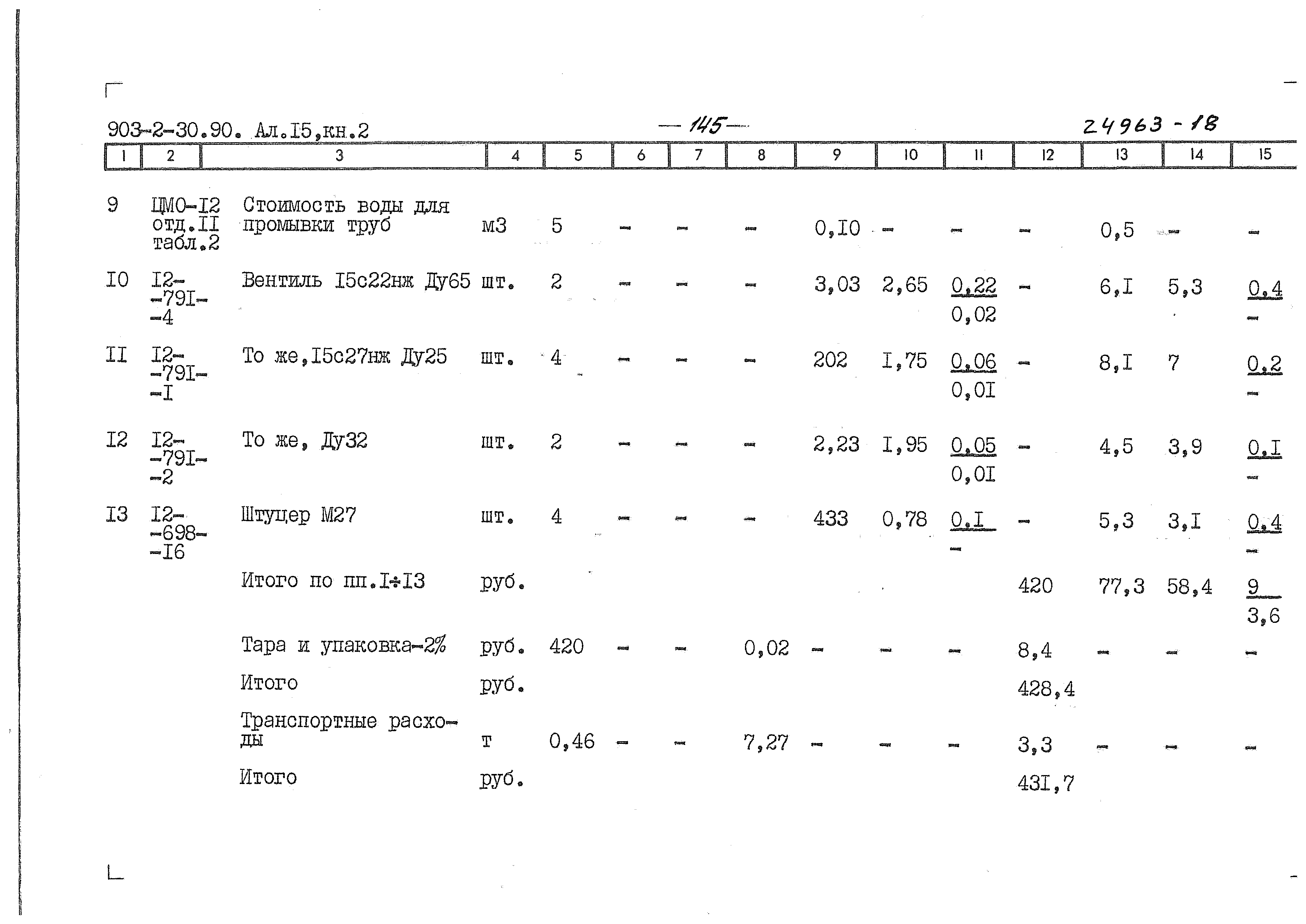 Типовой проект 903-2-31.90