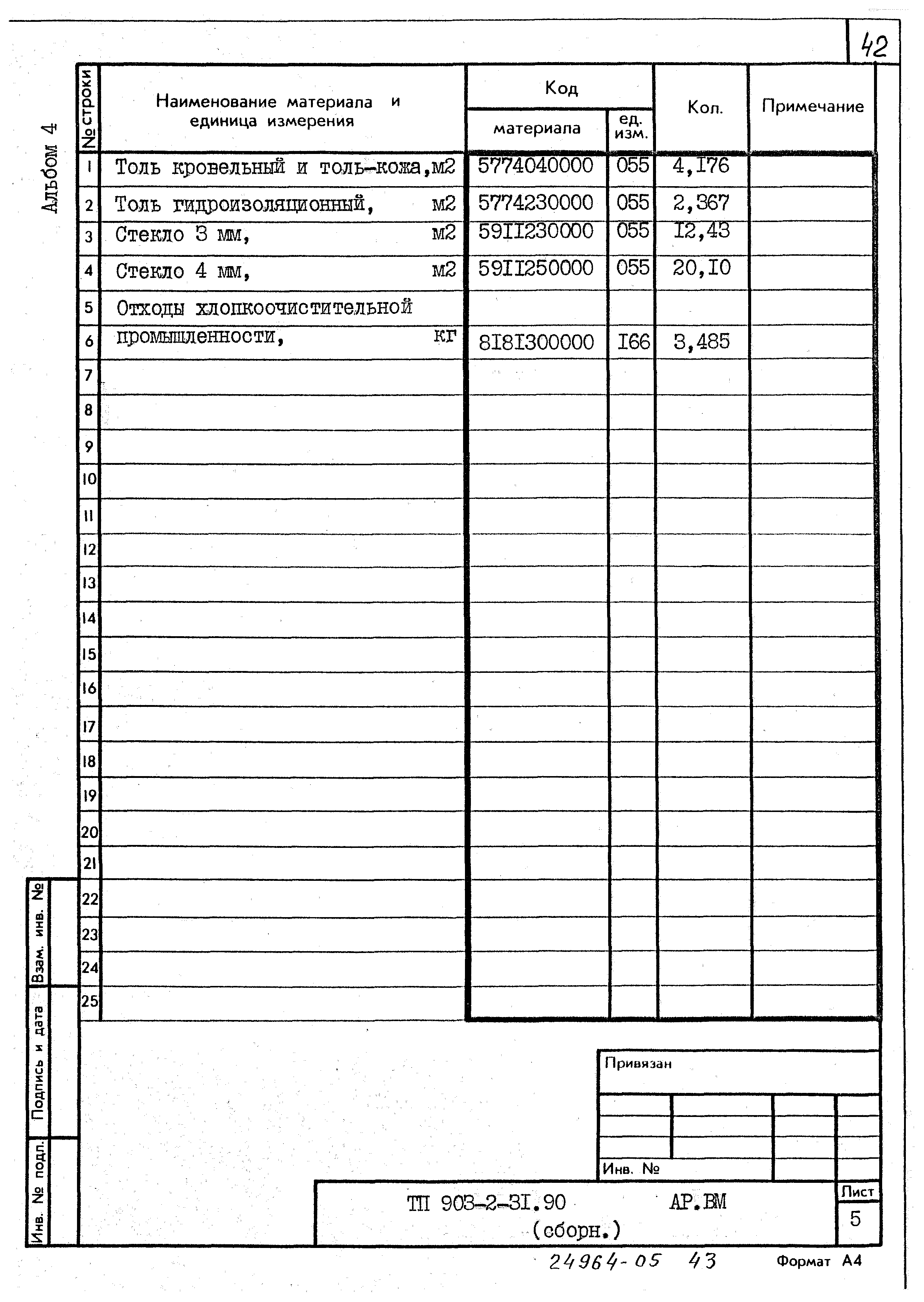 Типовой проект 903-2-31.90