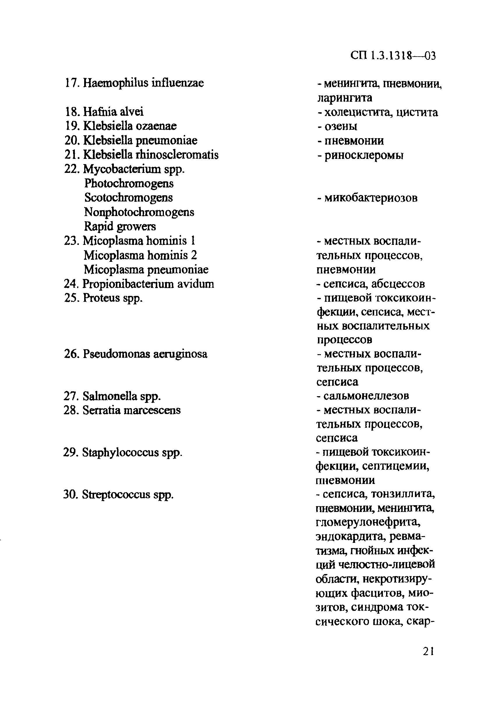 СП 1.3.1318-03