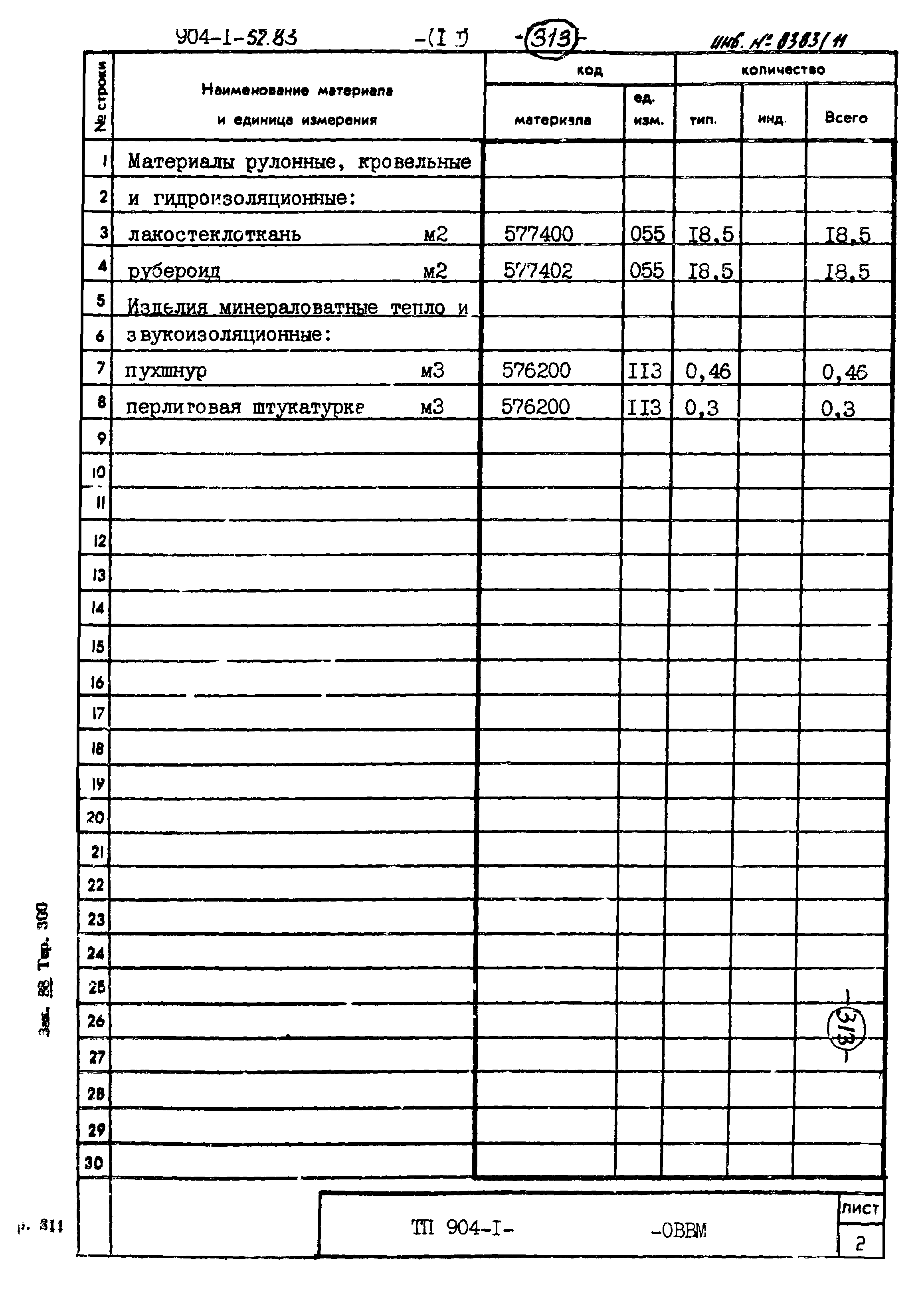 Типовой проект 904-1-52.83