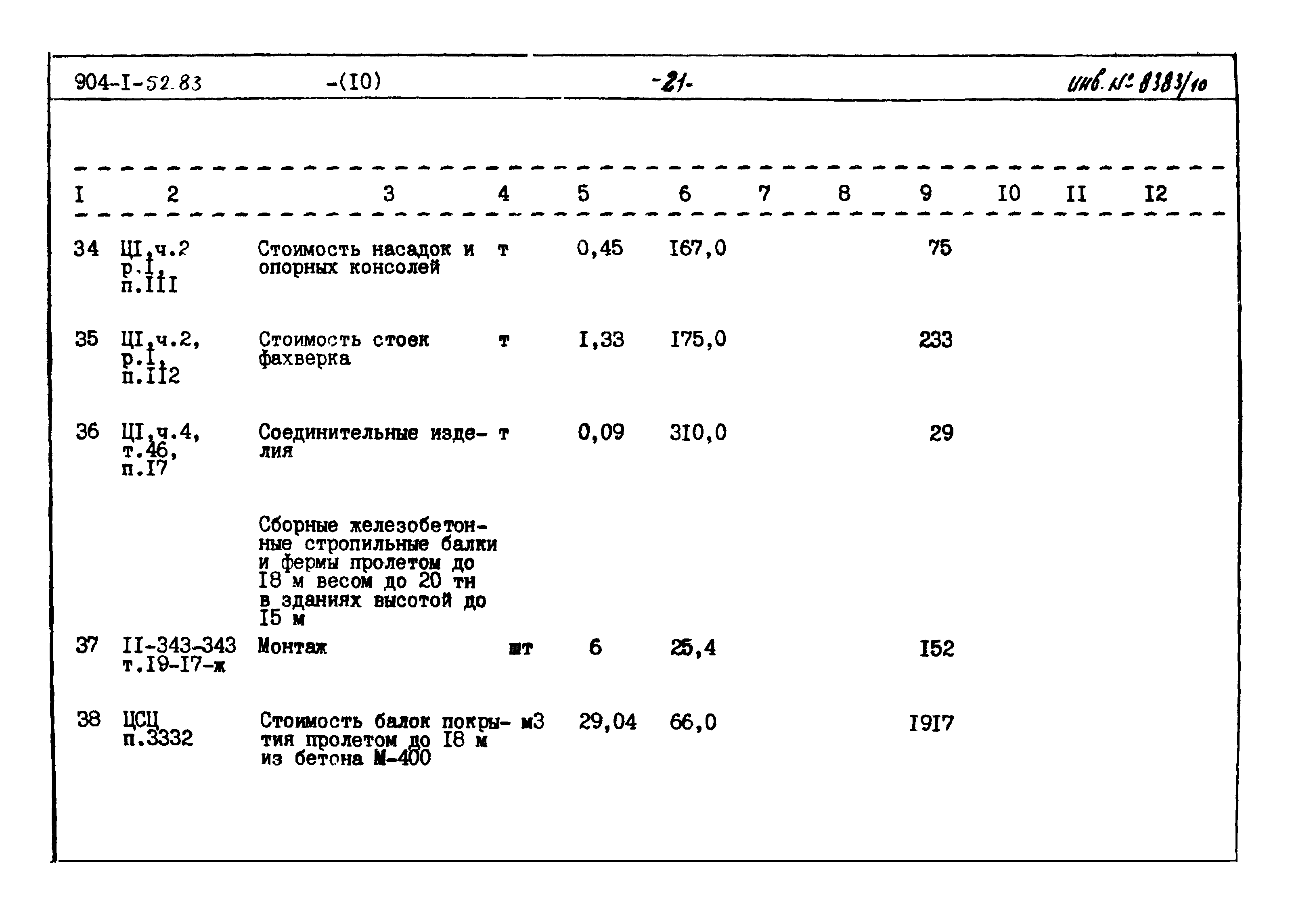 Типовой проект 904-1-52.83