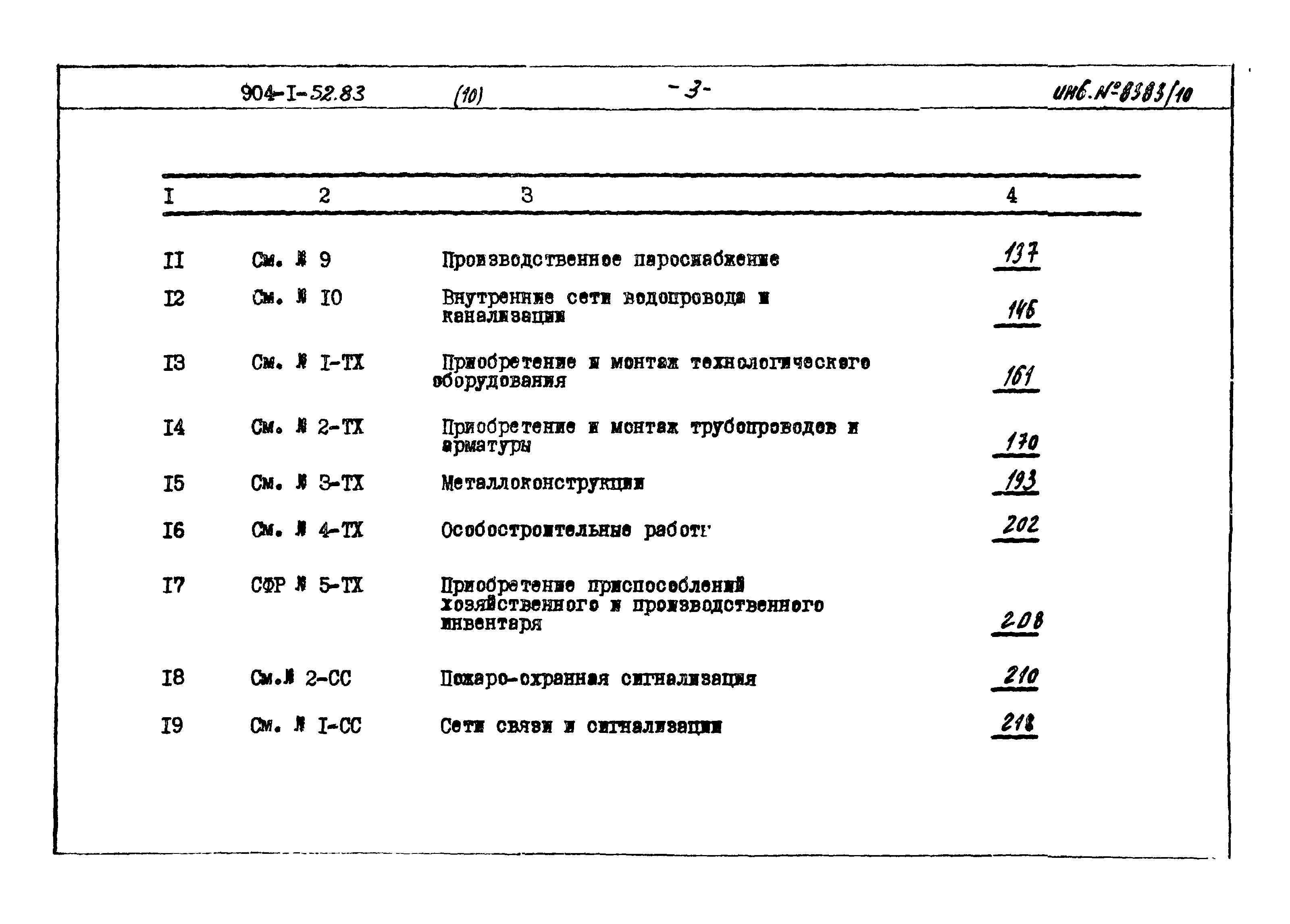 Типовой проект 904-1-52.83