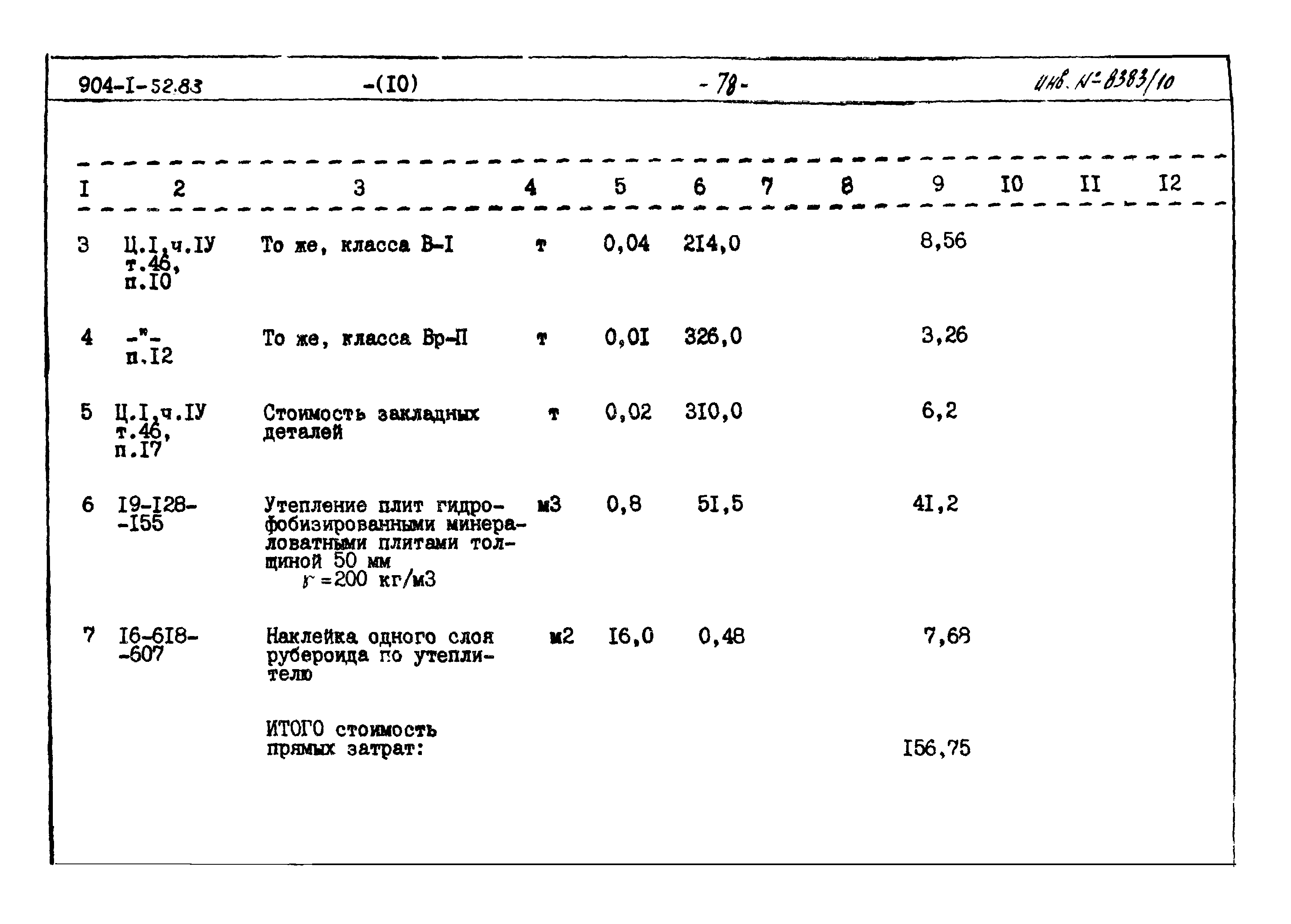Типовой проект 904-1-52.83