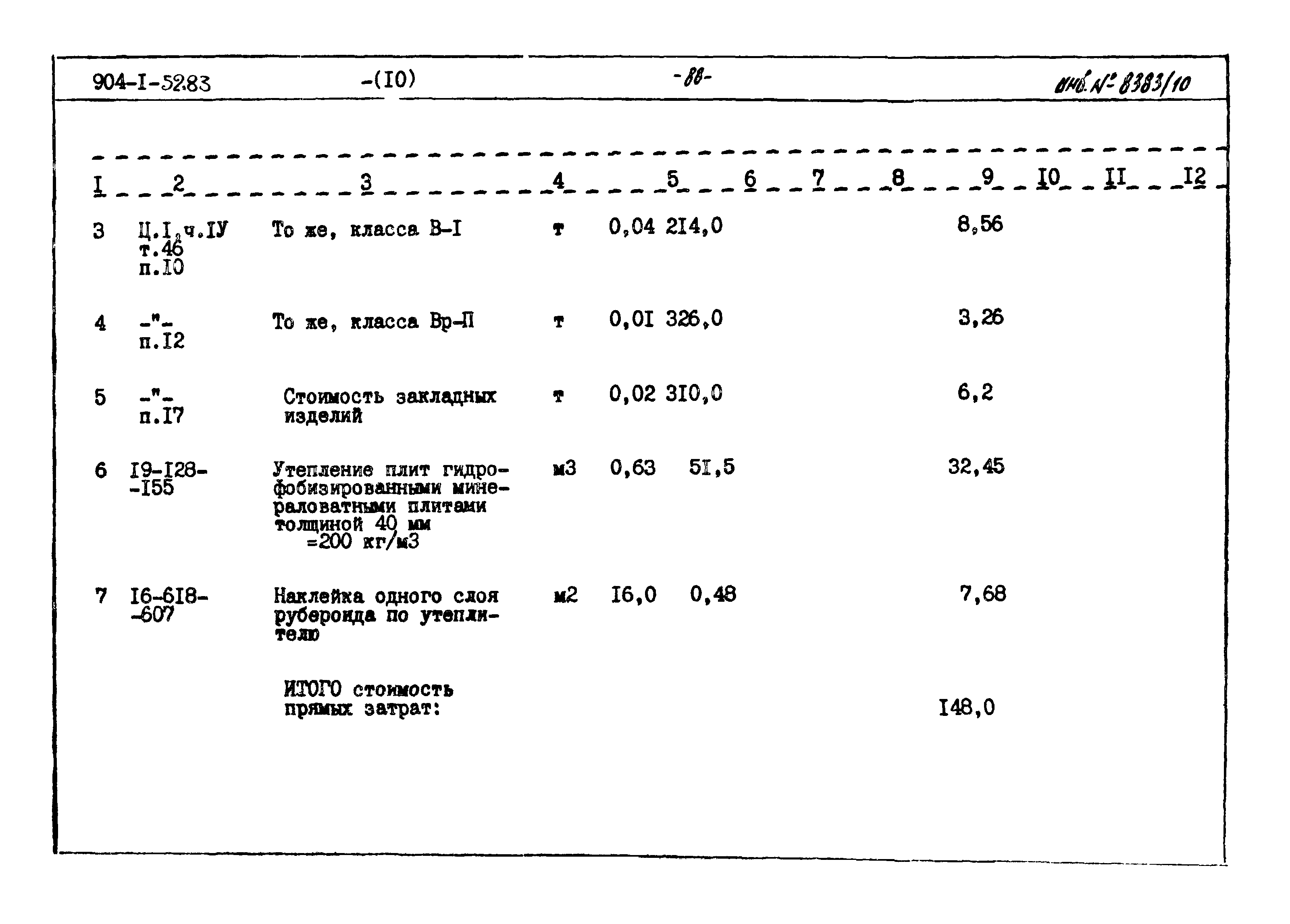 Типовой проект 904-1-52.83