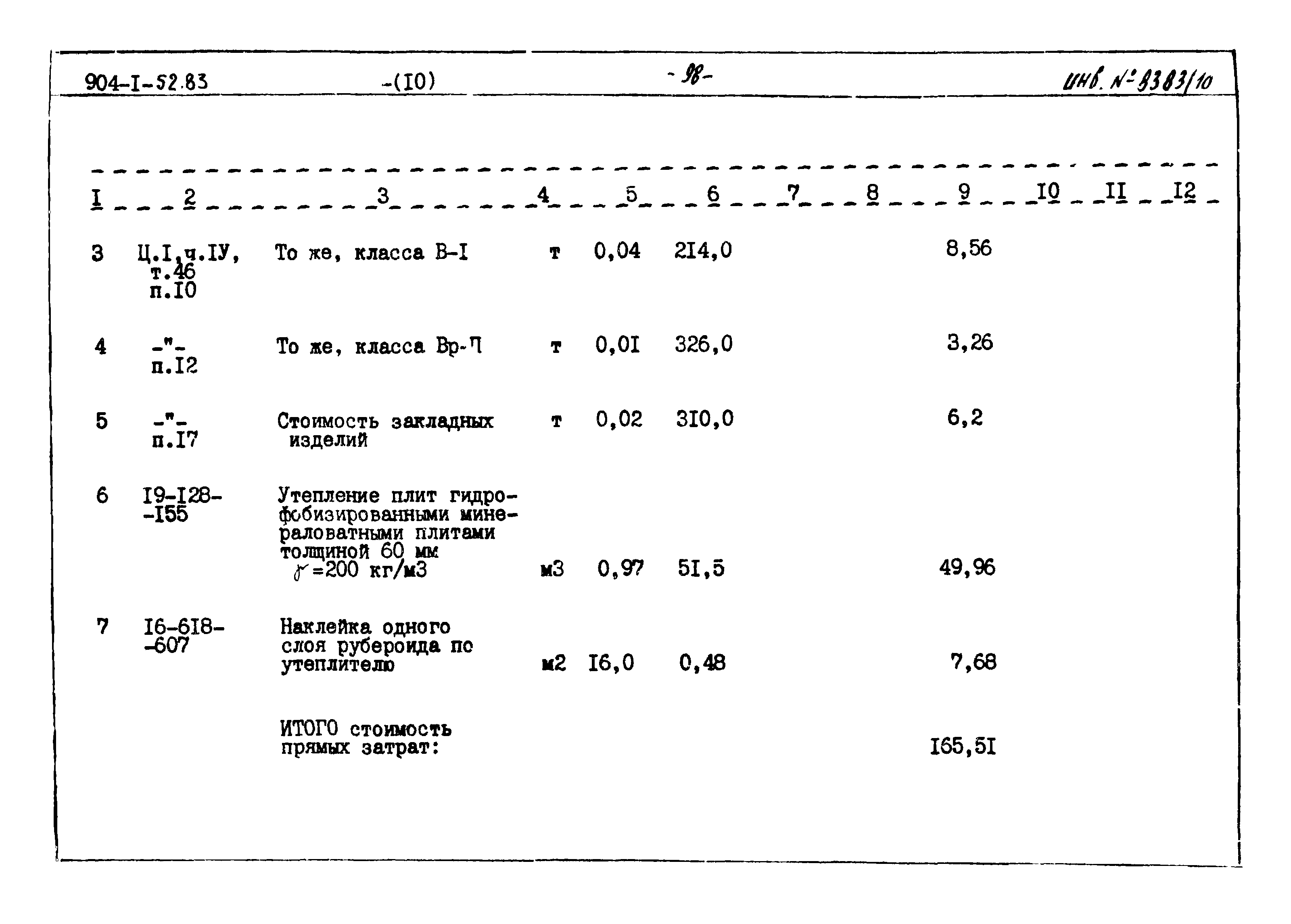 Типовой проект 904-1-52.83