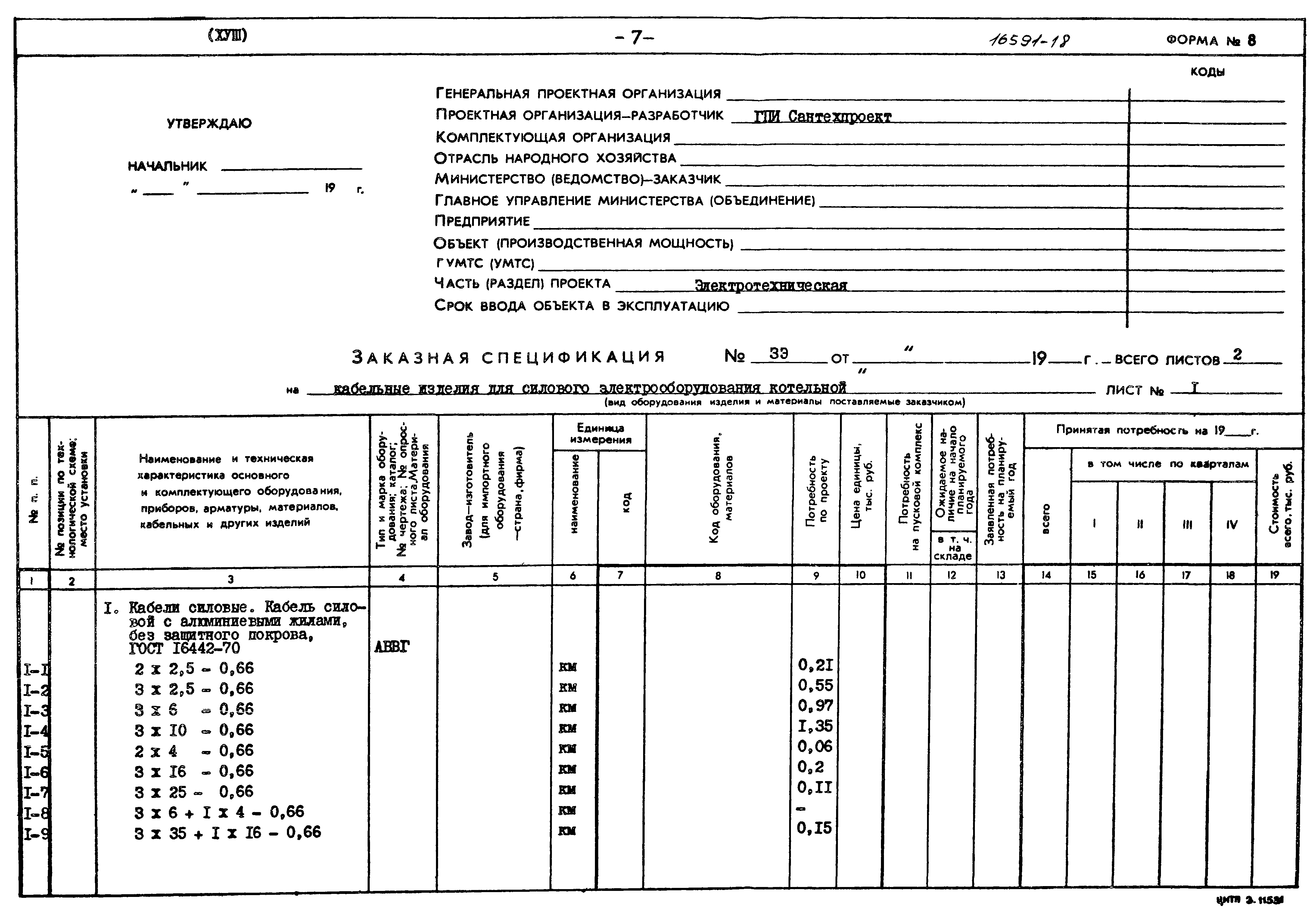 Типовой проект 903-1-174
