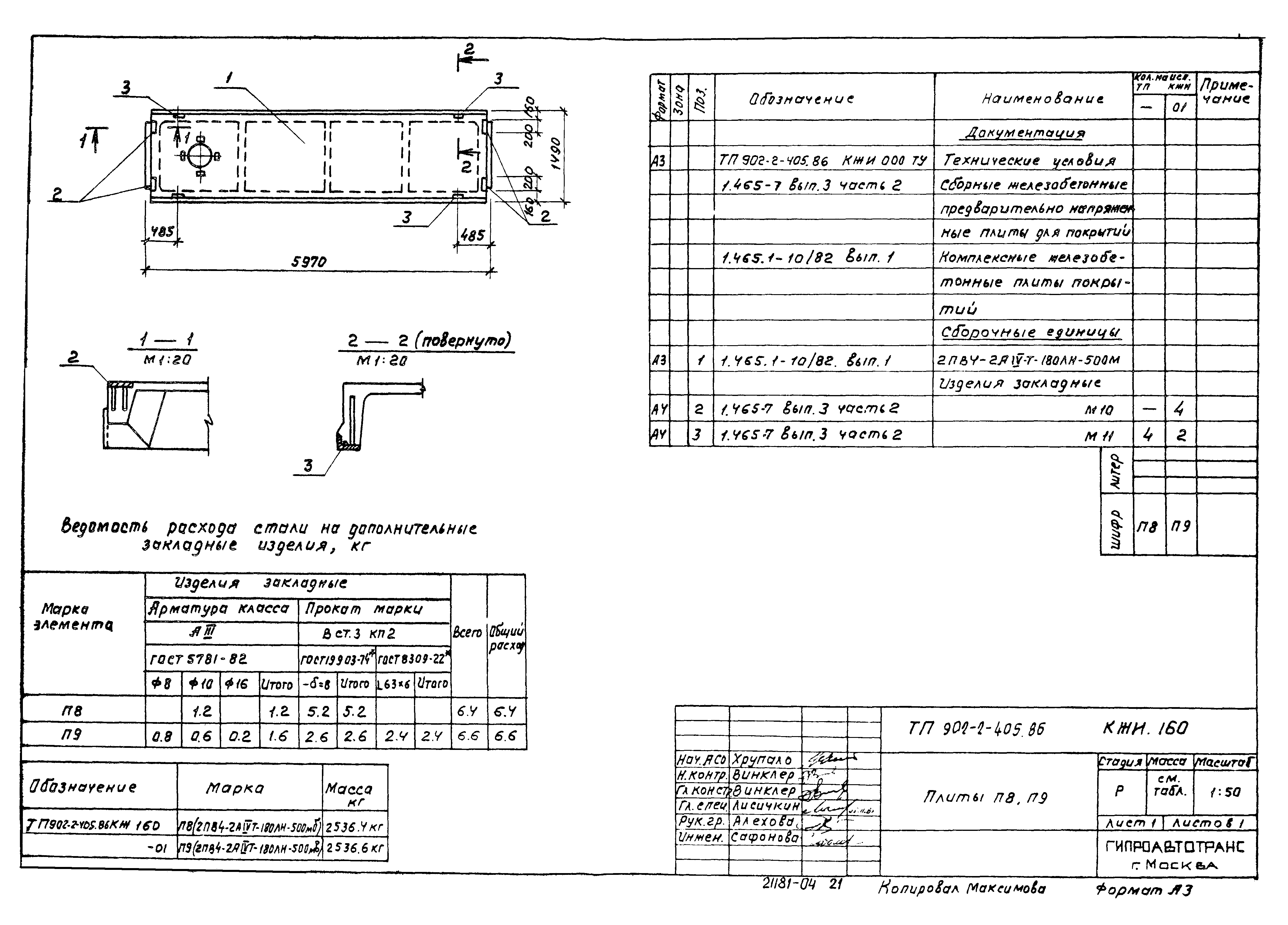 Типовой проект 902-2-405.86