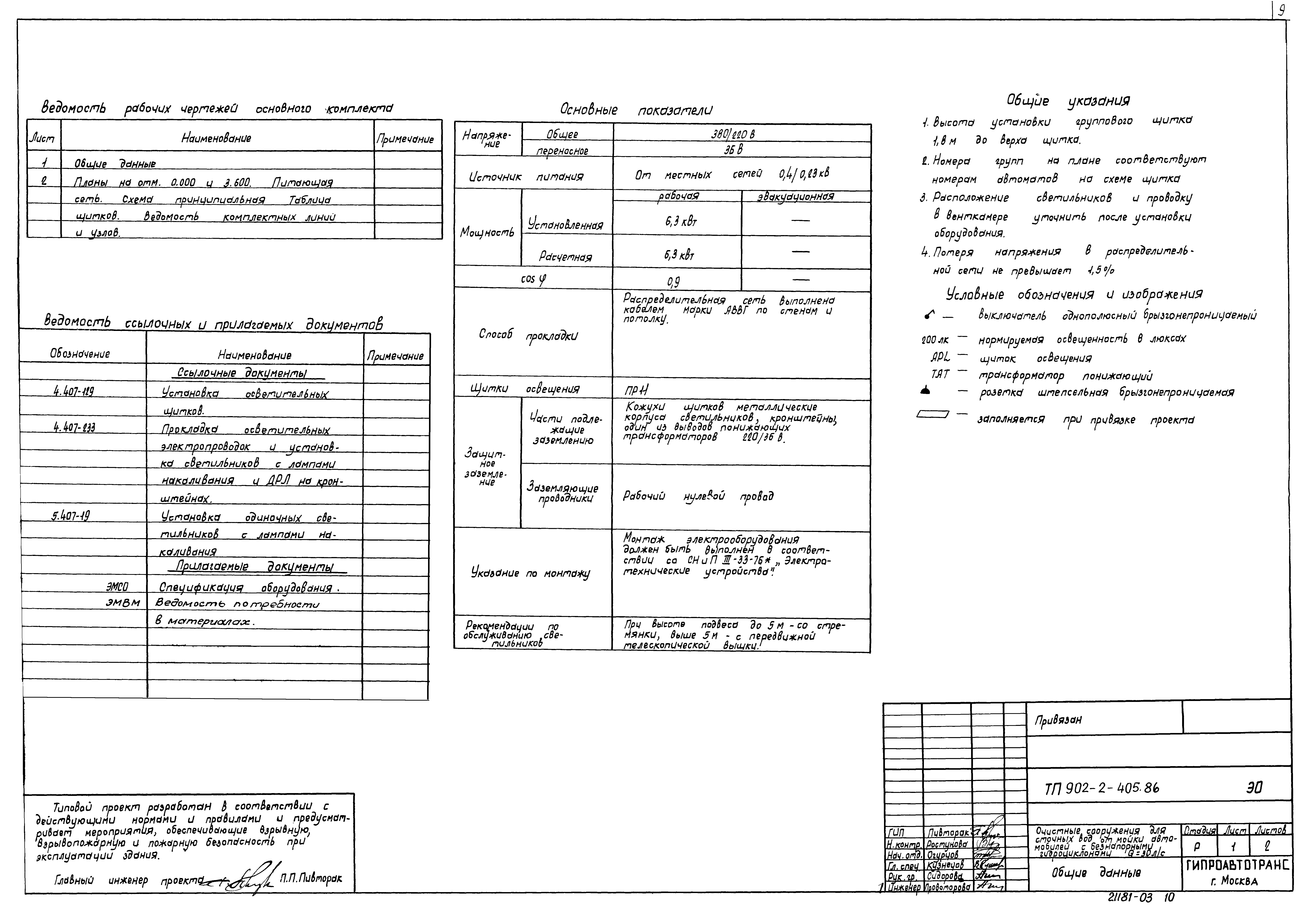 Типовой проект 902-2-405.86