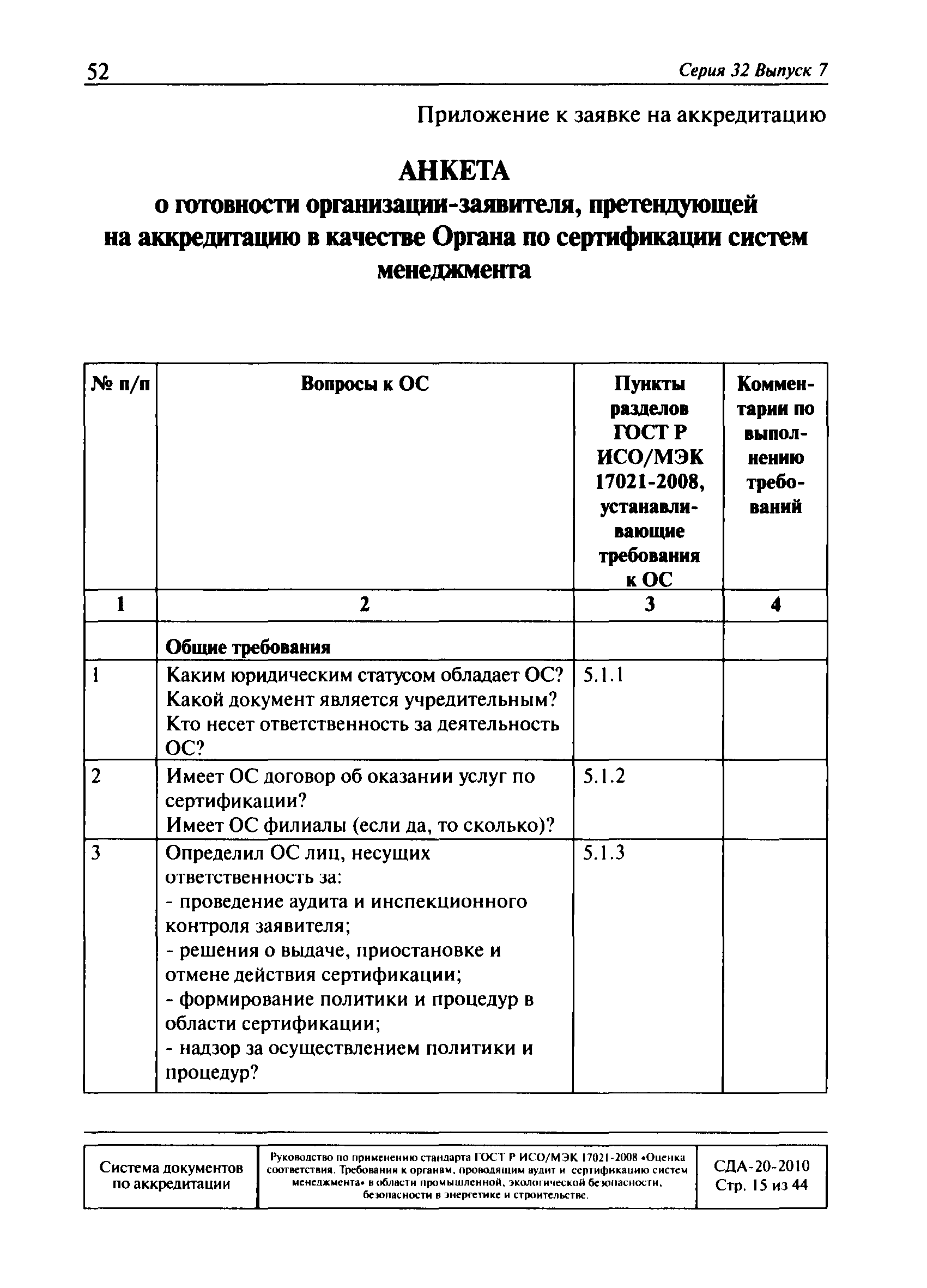 СДА 20-2010