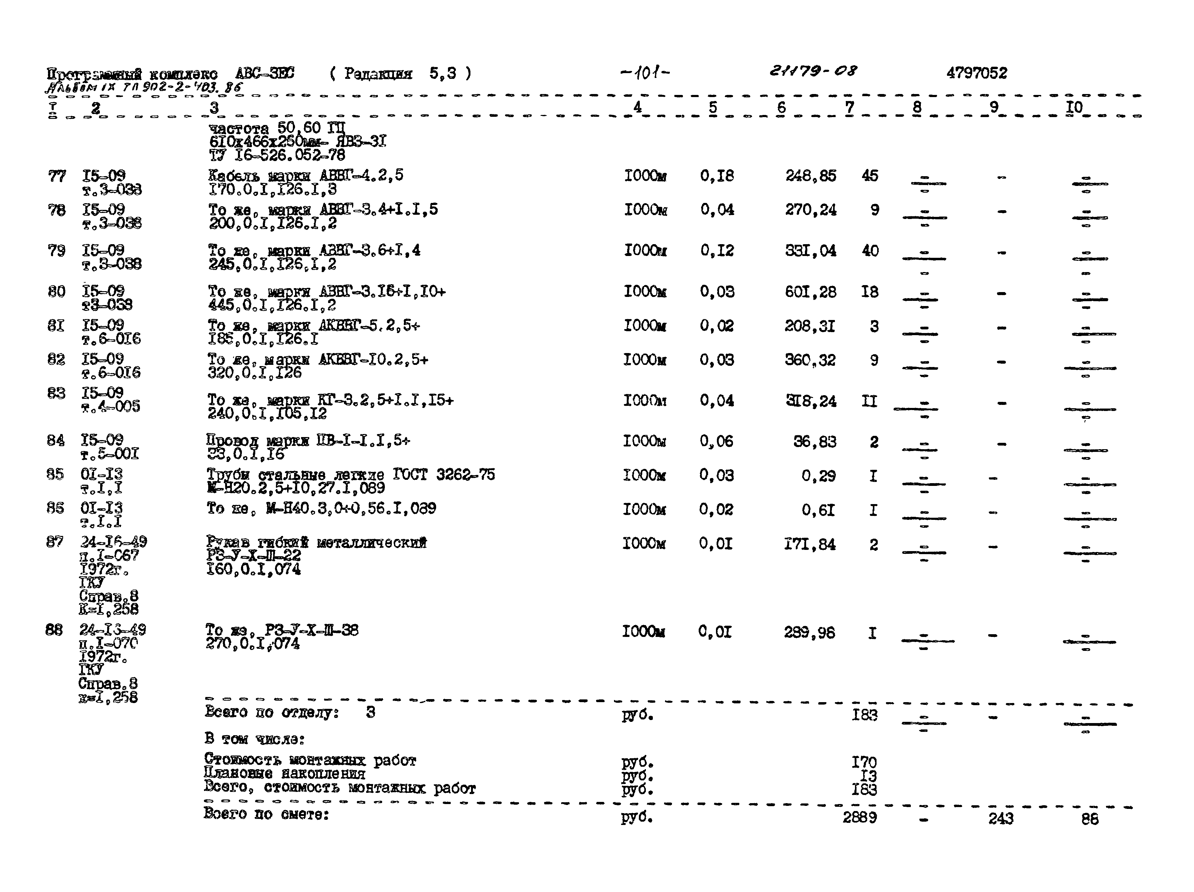 Типовой проект 902-2-403.86