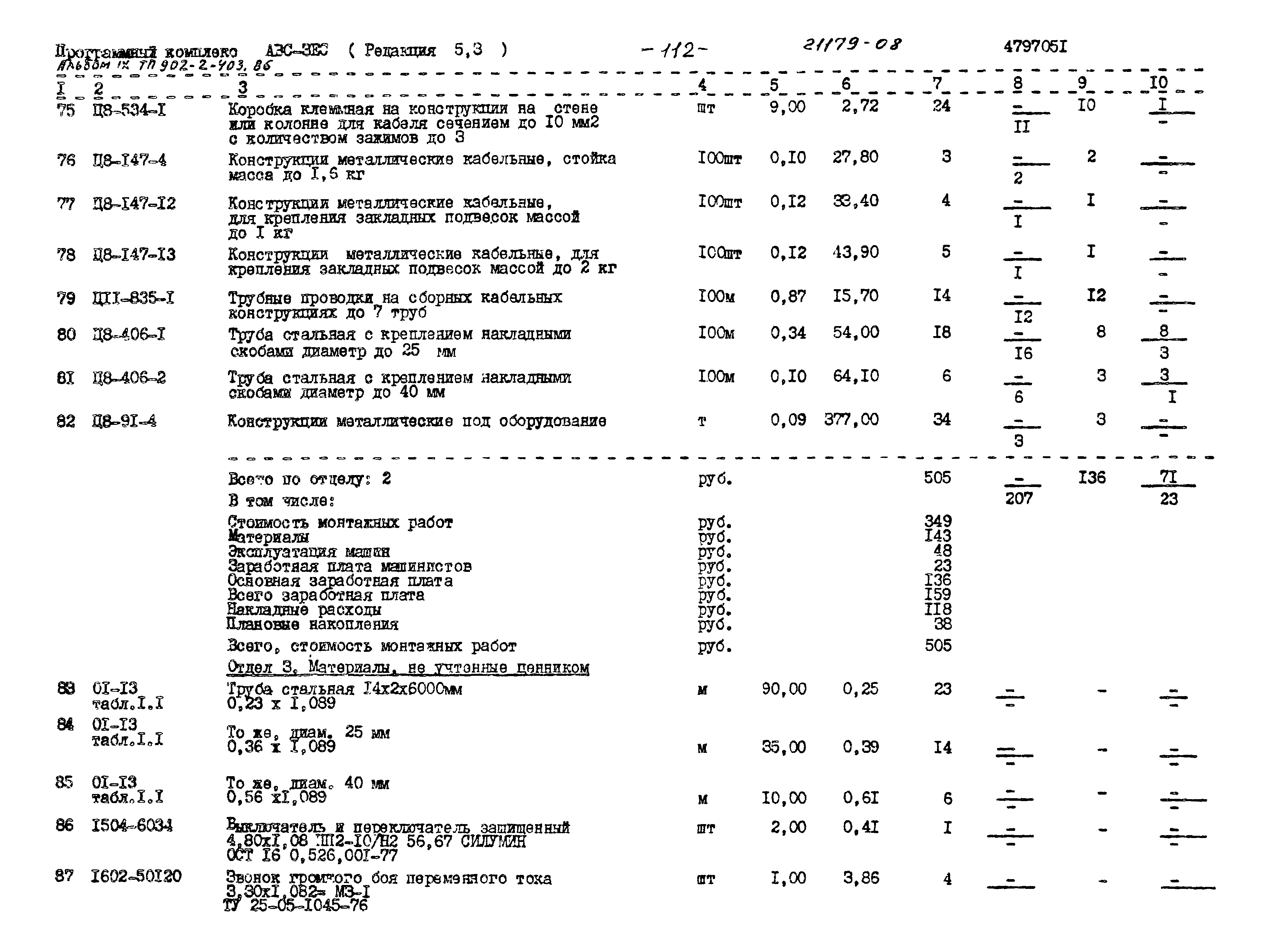 Типовой проект 902-2-403.86